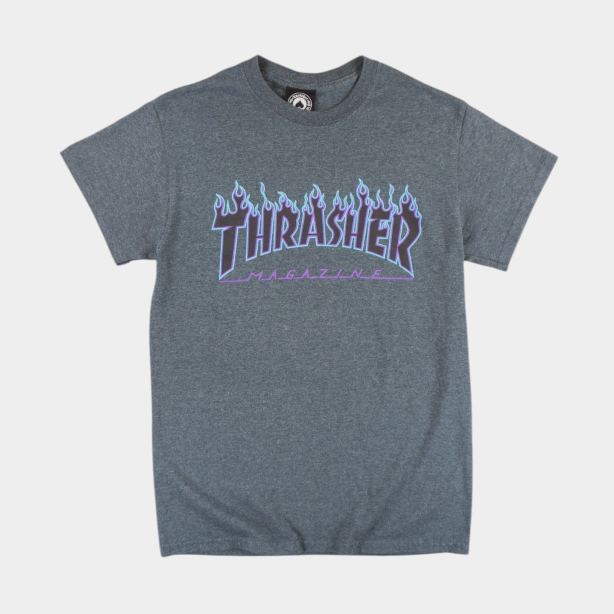 Thrasher Винтидж Сива Тениска