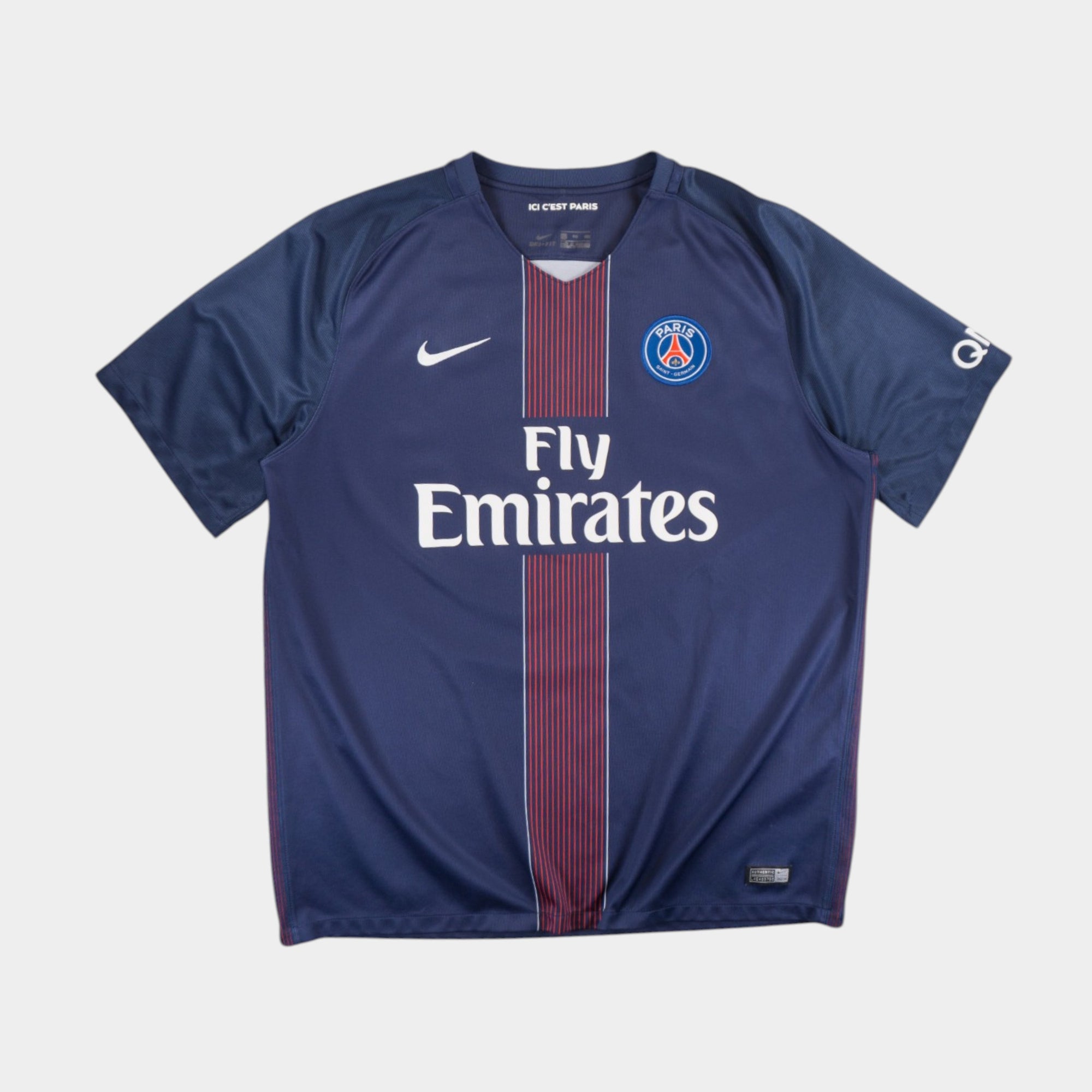 Nike X Paris Saint-Germain FC 2016/17 Тъмно Синьо Джърси