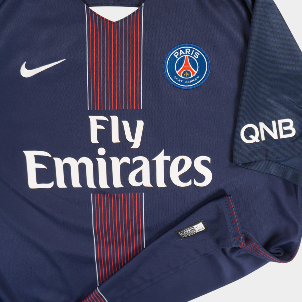 Nike X Paris Saint-Germain FC 2016/17 Тъмно Синьо Джърси