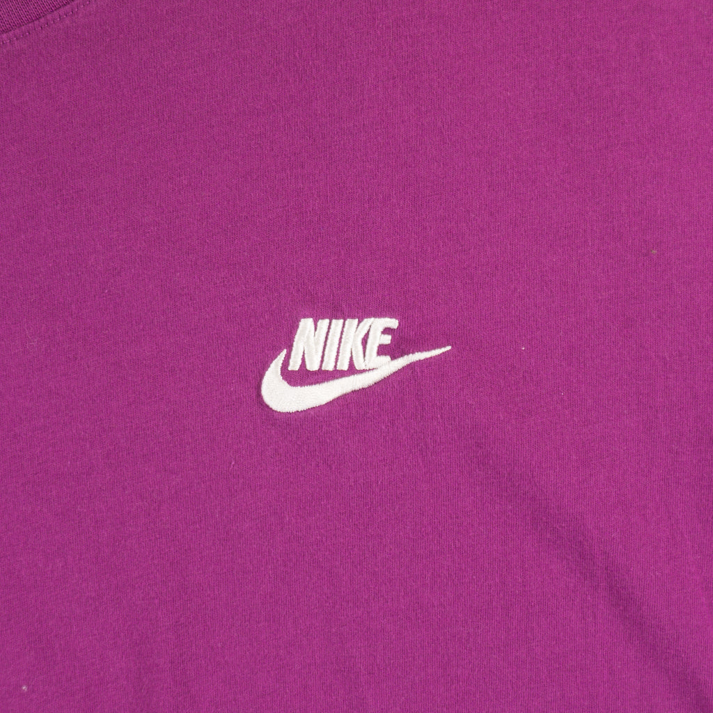Nike Лилава Тениска