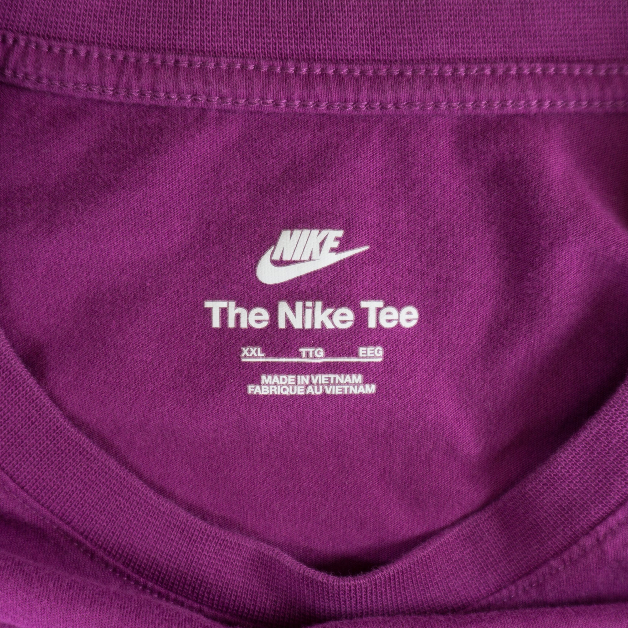 Nike Лилава Тениска