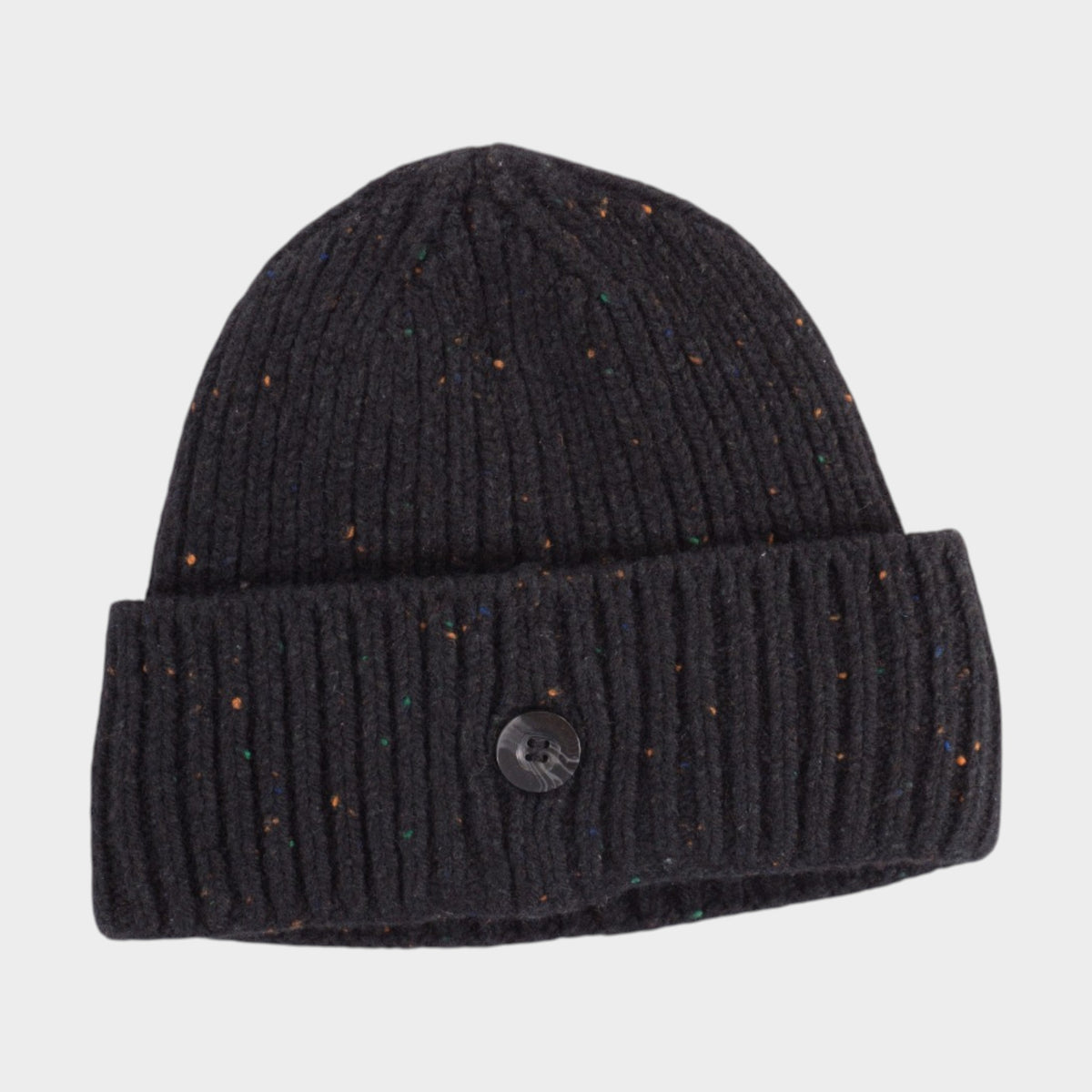Carhartt WIP Anglistic Beanie Черна Вълнена Зимна Шапка