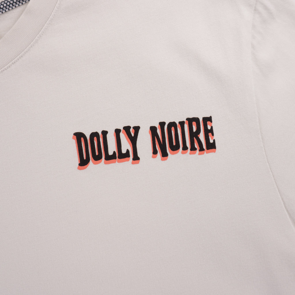 Dolly Noire Бяла Тениска с Графика