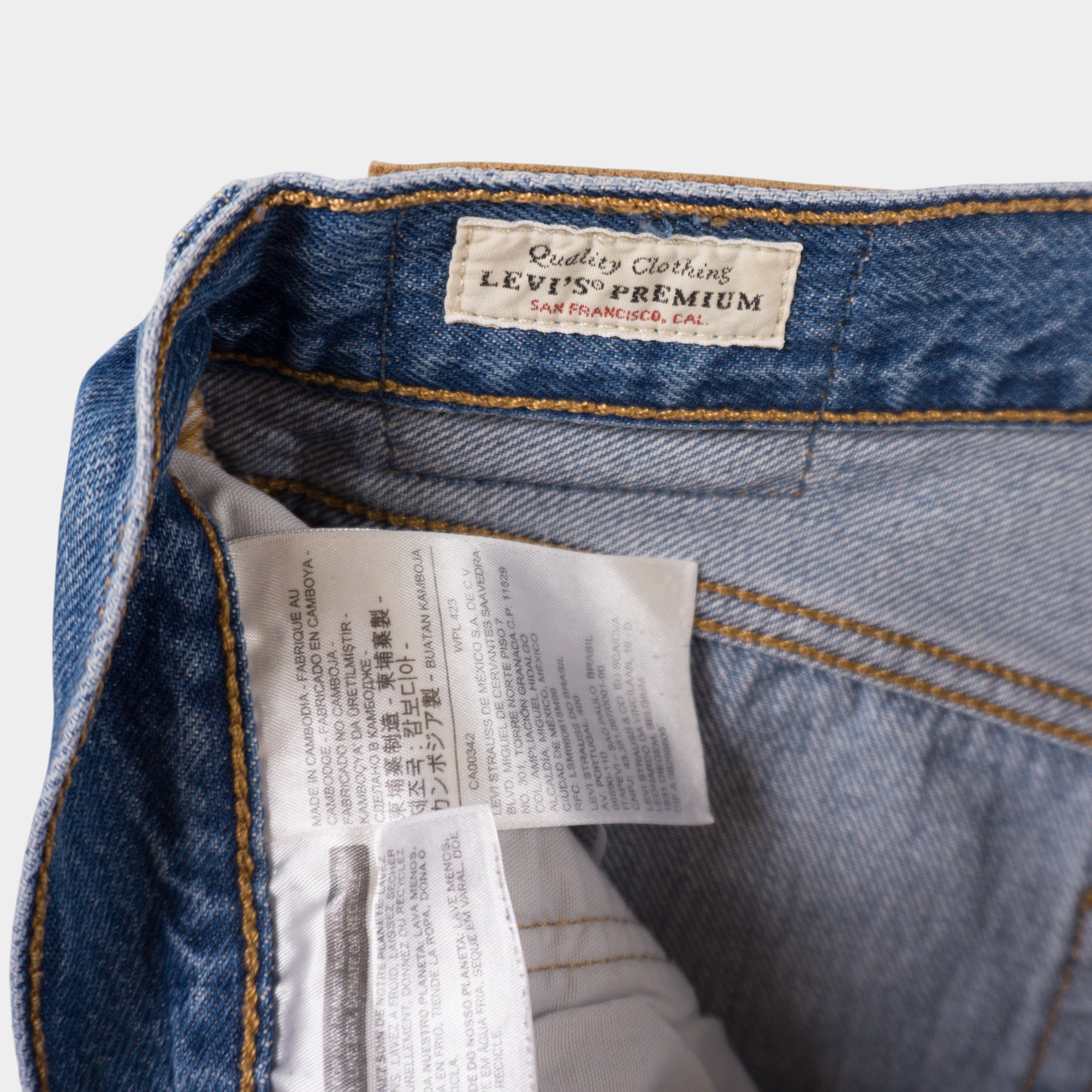 Levi's 501 Сини Къси Дънки