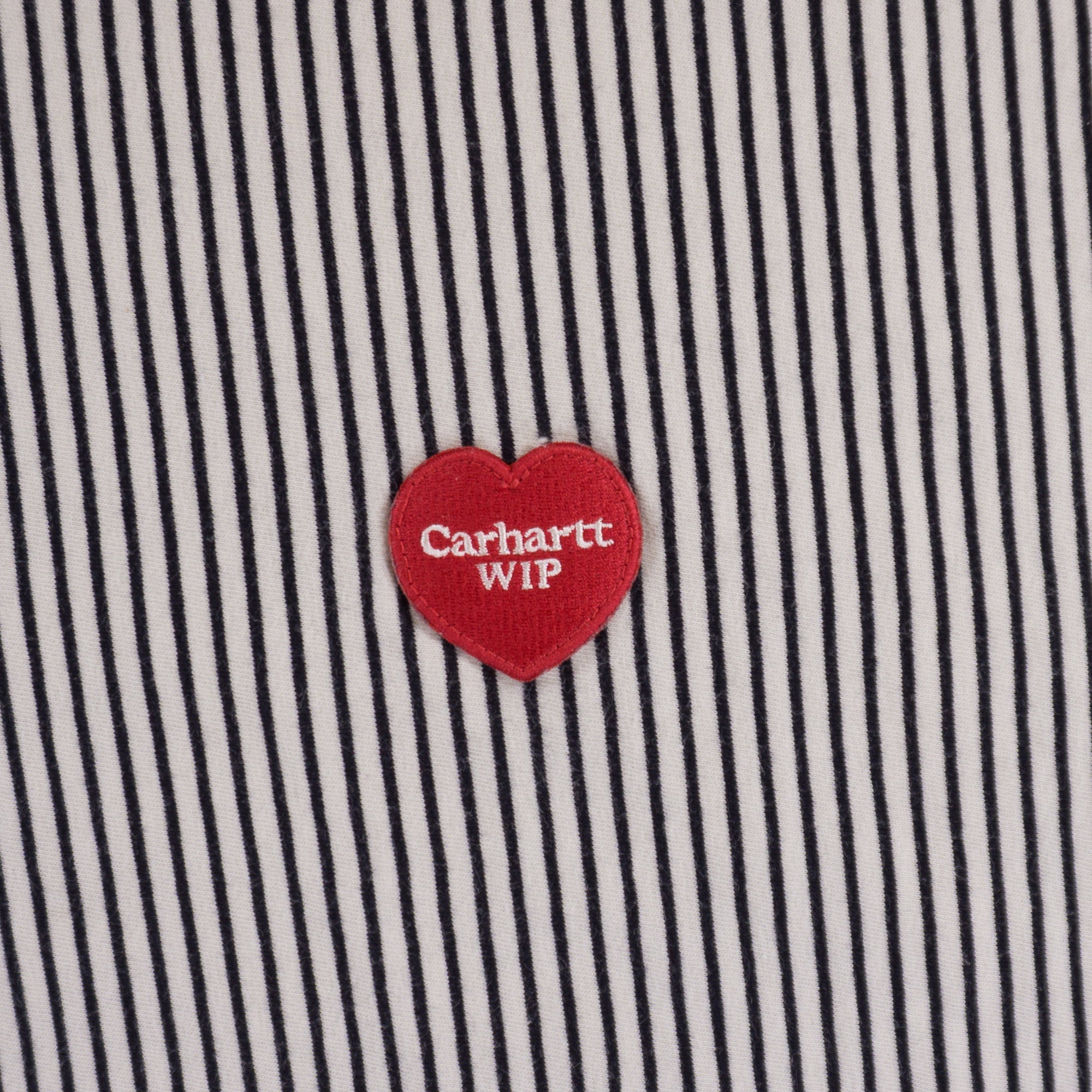 Carhartt WIP Сива Раирана Тениска