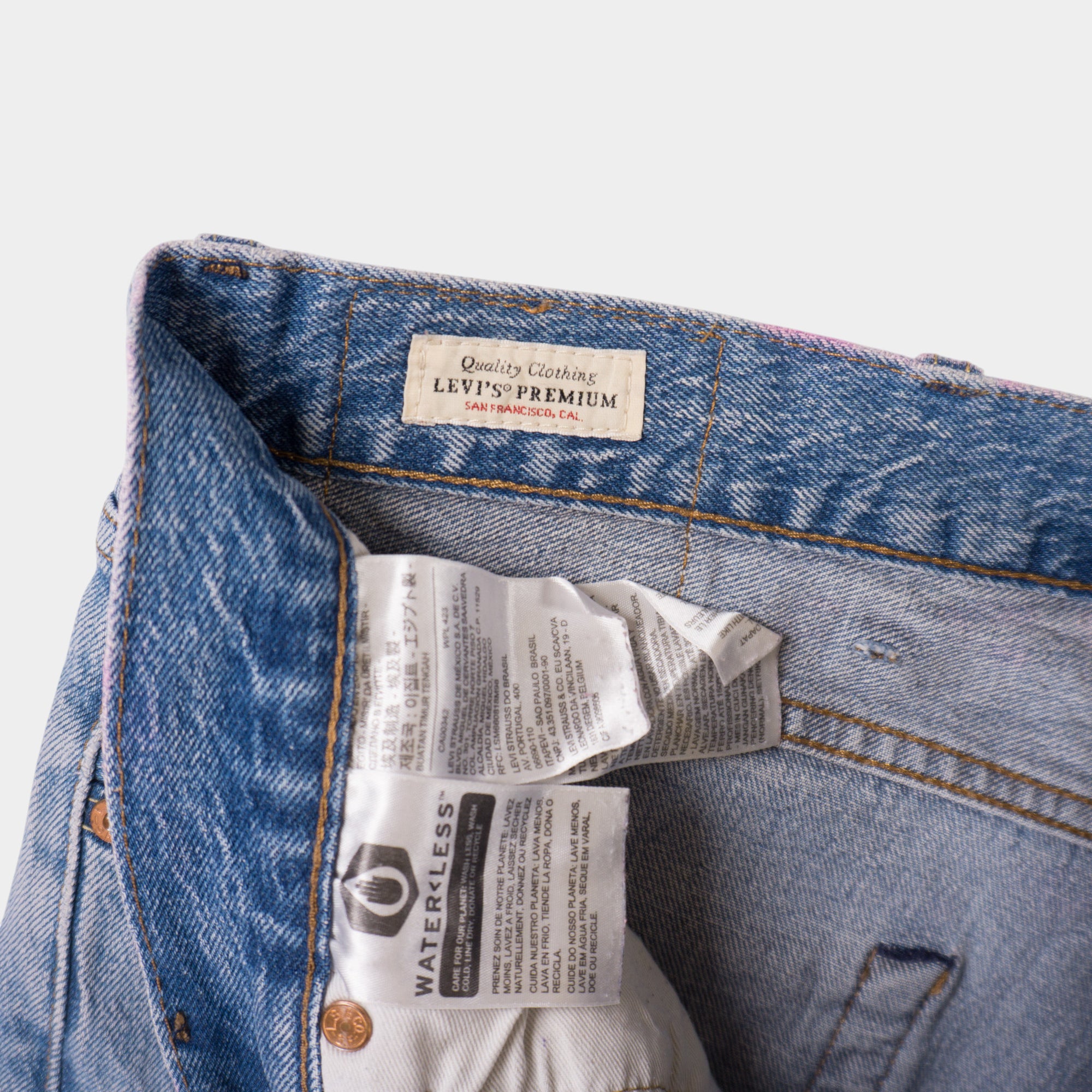 Levi's Сини Къси Дънки