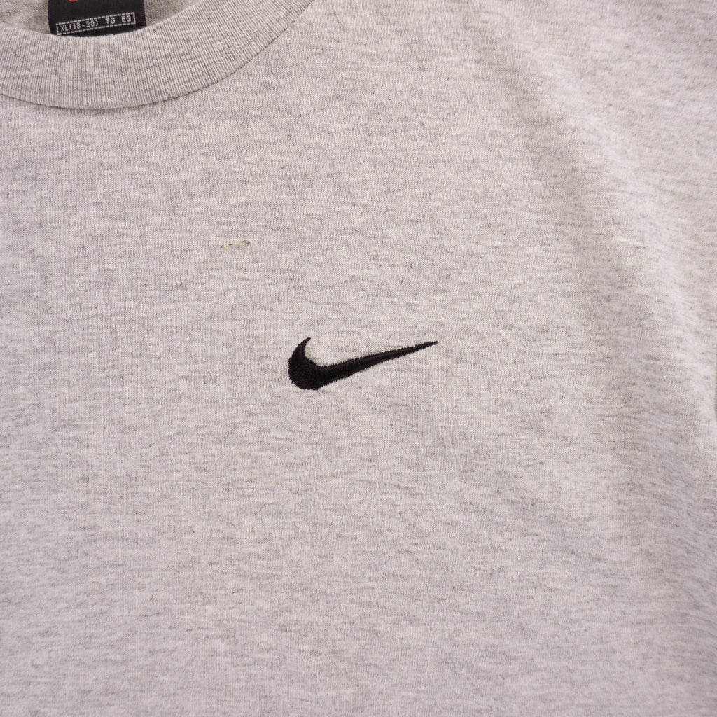 Nike Винтидж Сива Тениска от 90те