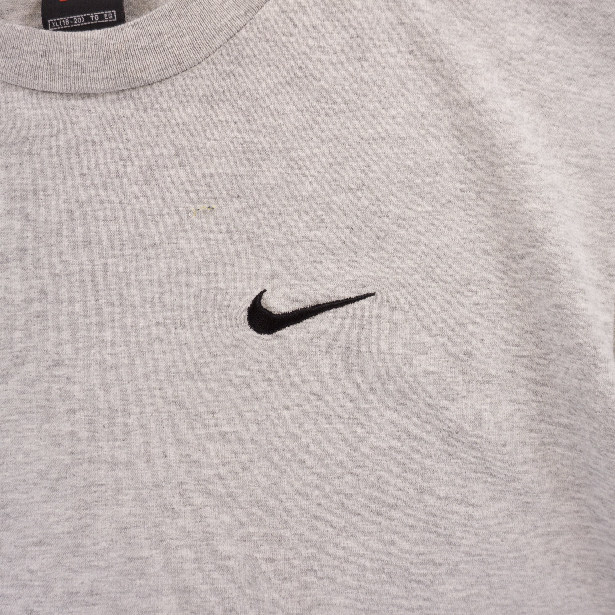 Nike Винтидж Сива Тениска от 90те