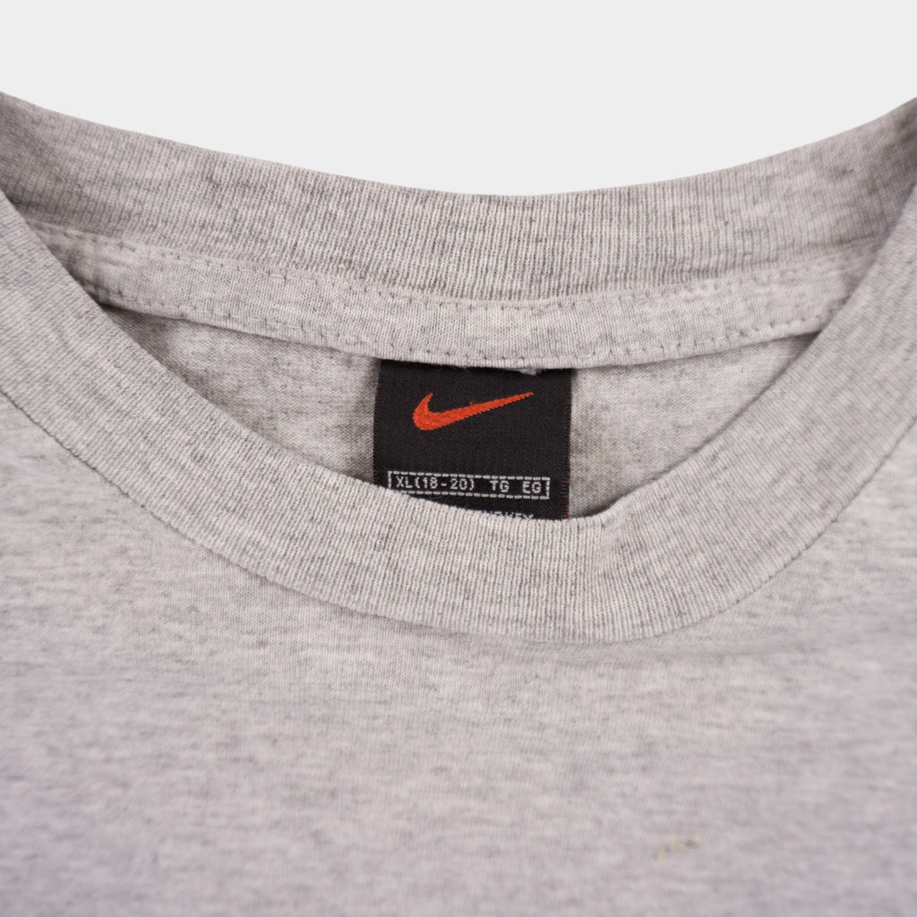 Nike Винтидж Сива Тениска от 90те