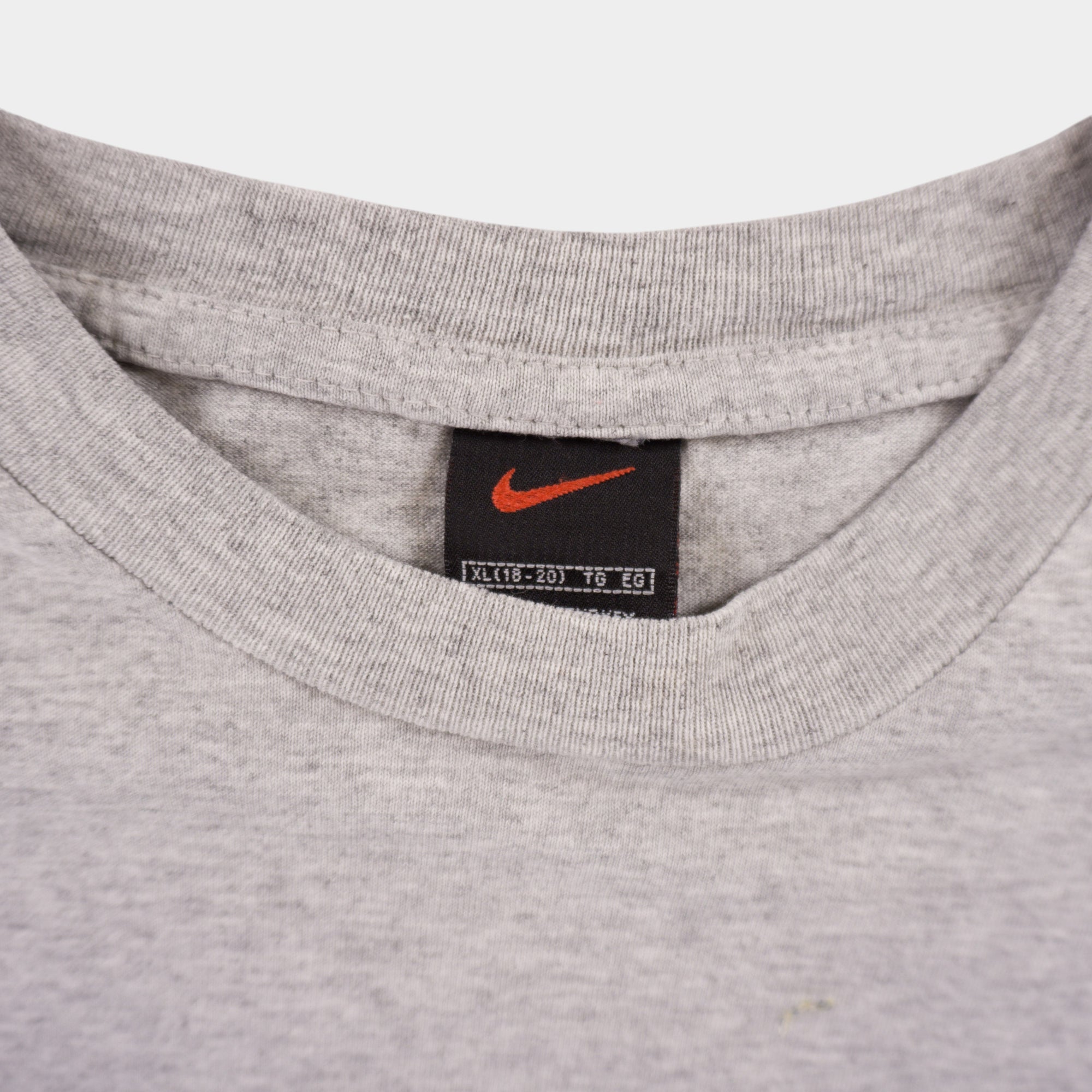 Nike Винтидж Сива Тениска от 90те