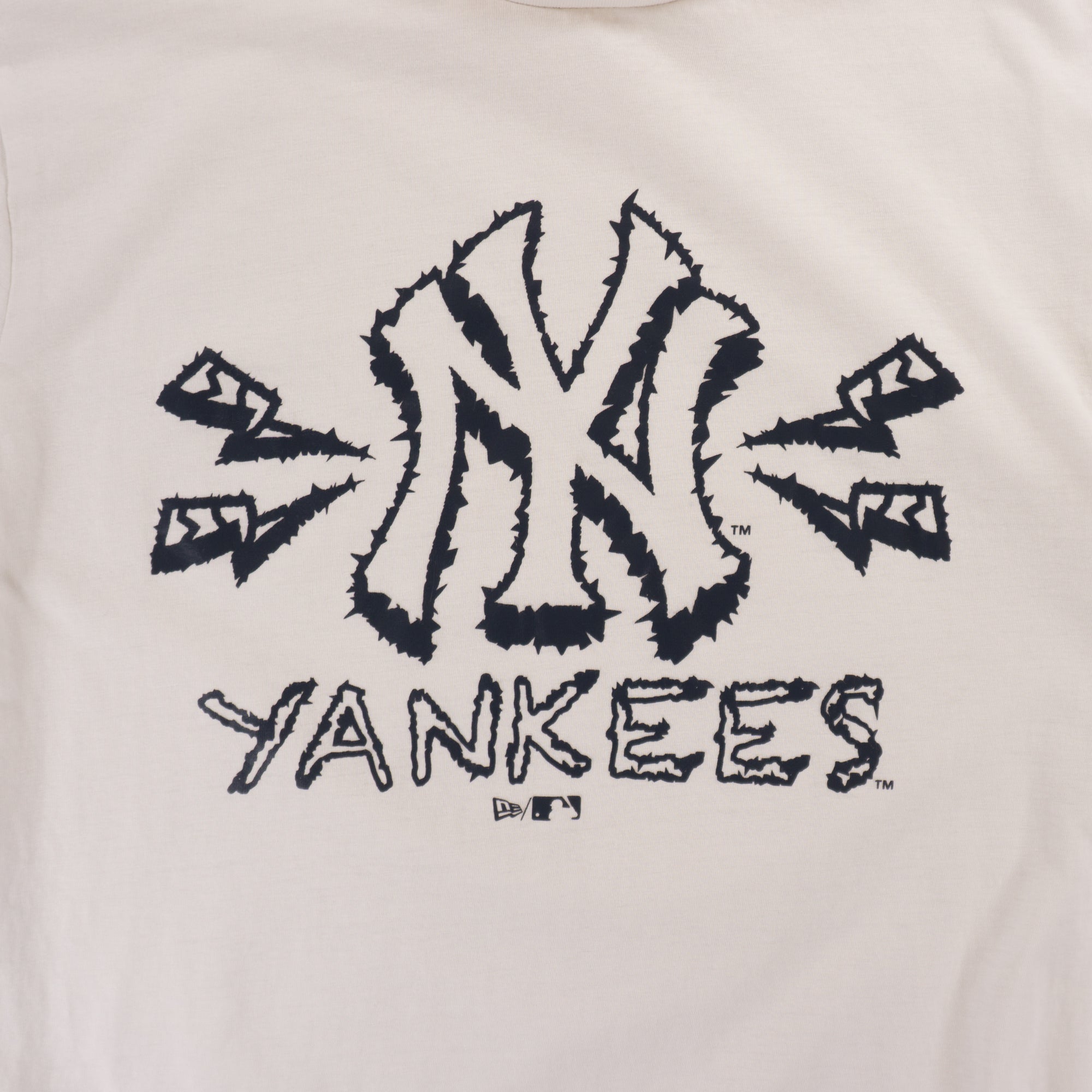 New Era Yankees Бяла Тениска