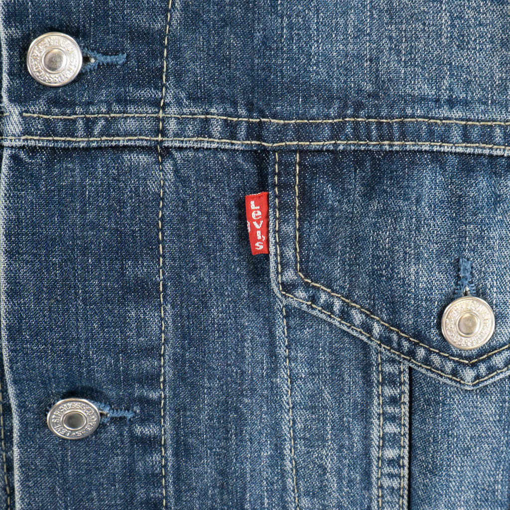 Levi’s Винтидж 90-те Bootleg Синьо Дънково Яке