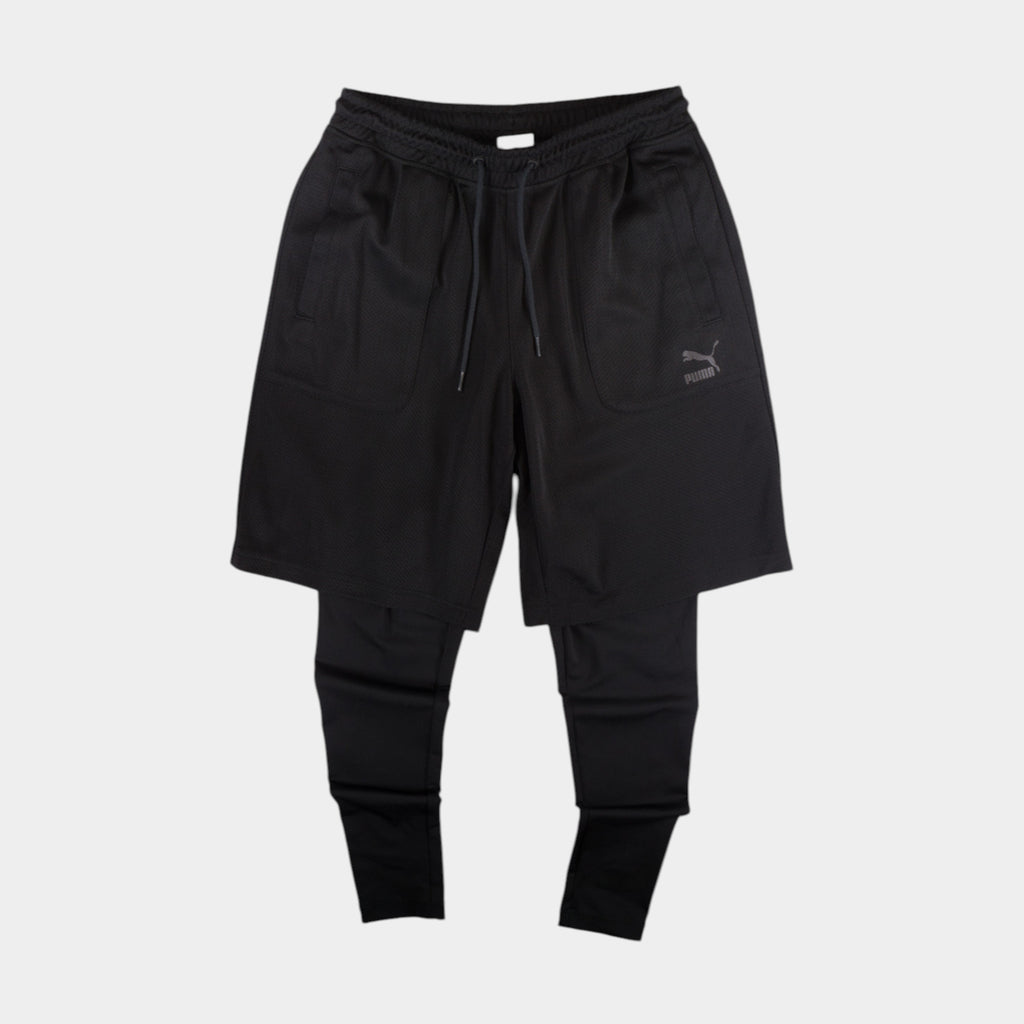 Puma Черни 2 в 1 Панталони