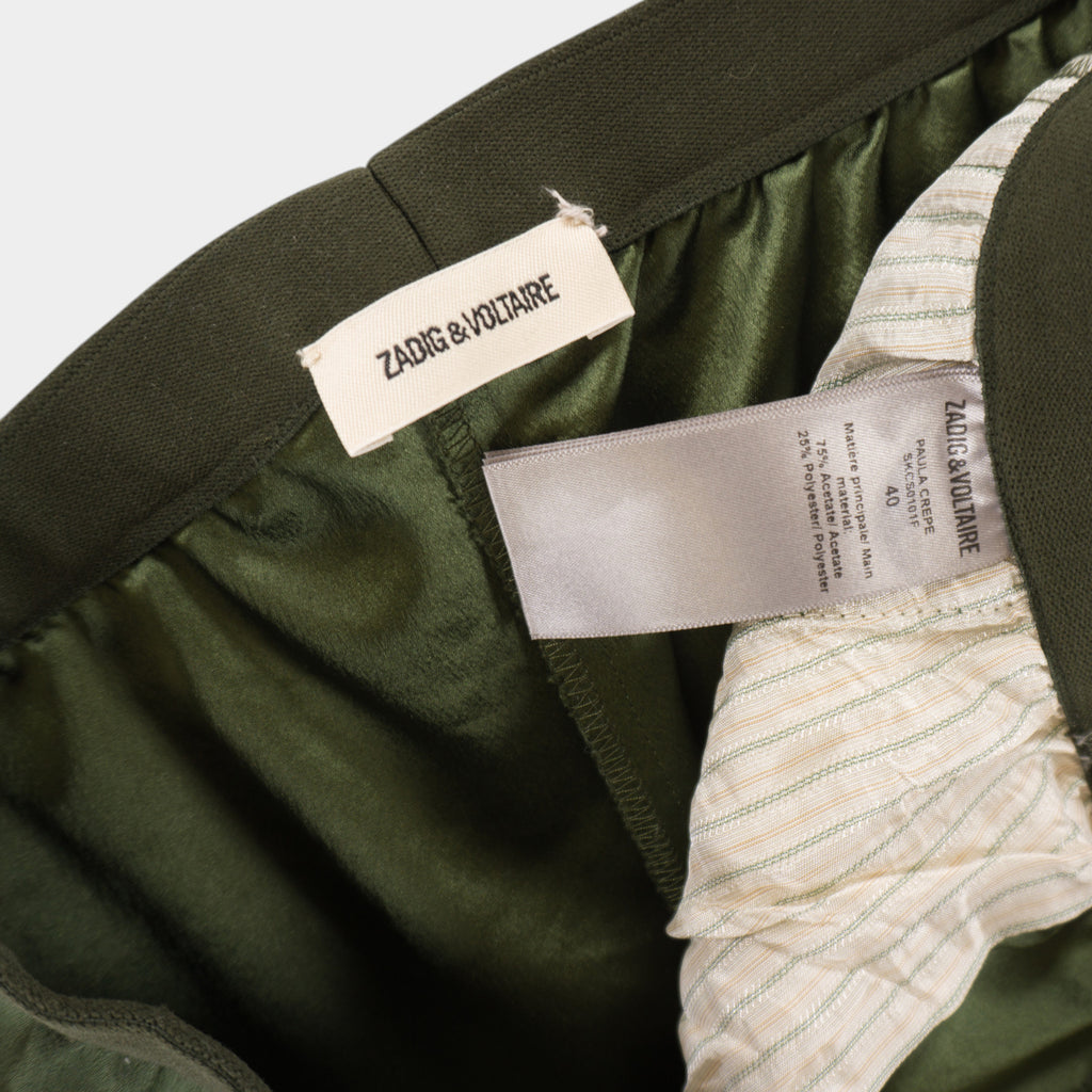 Zadig & Voltaire Зелен Панталон