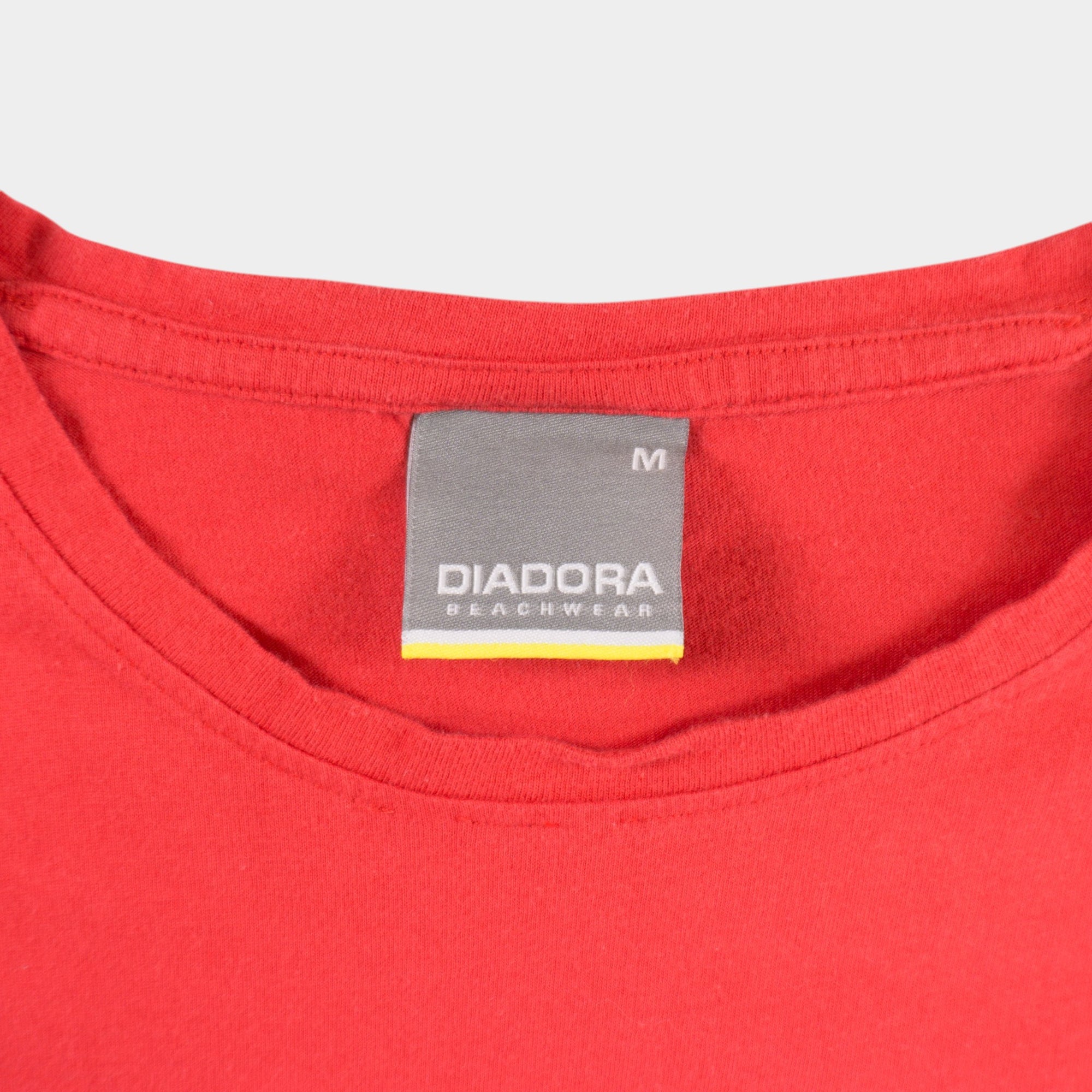 Diadora Червена Тениска с Графика