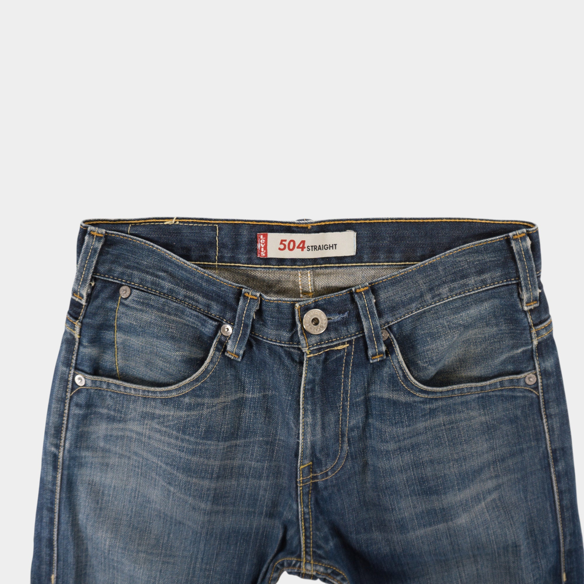 Levi's 504 Винтидж Сини Дънки