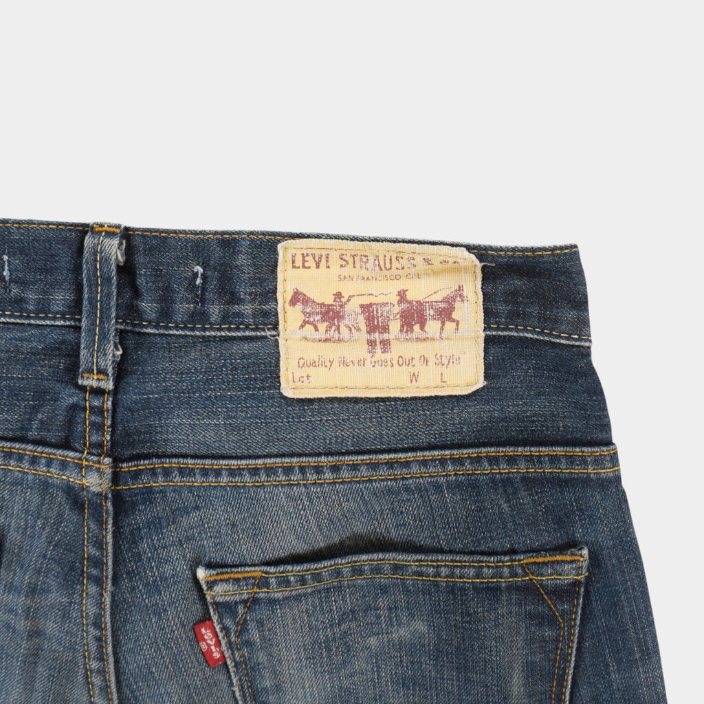 Levi's 504 Винтидж Сини Дънки