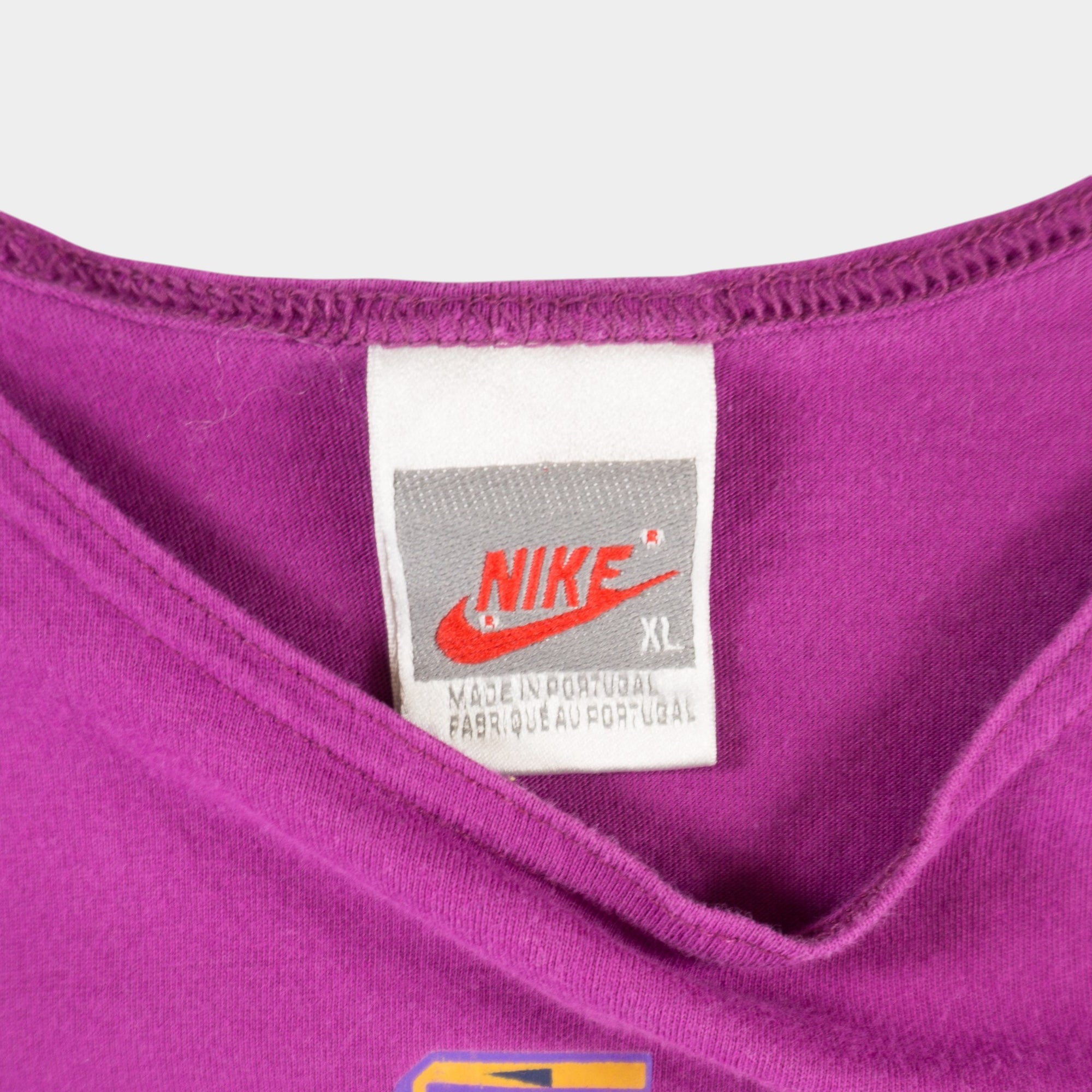 Nike Винтидж Розов Потник от 90те