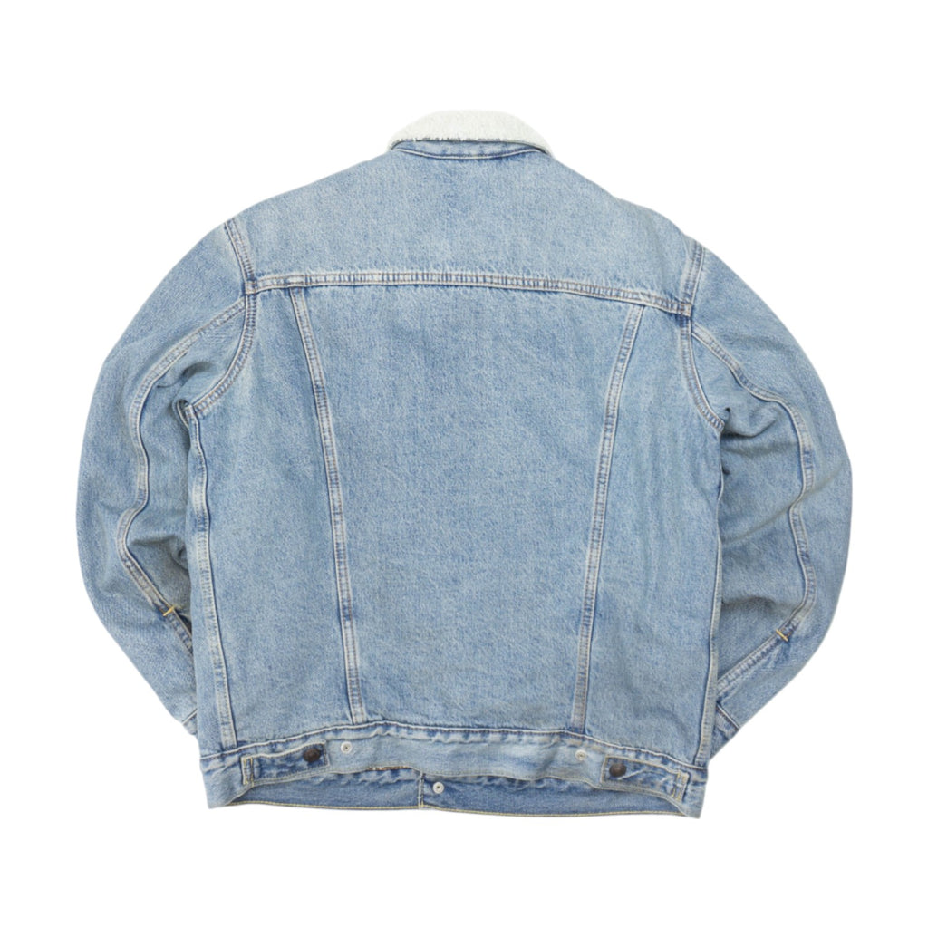 Levi’s Premium “Big E” Sherpa Trucker Дънково Яке