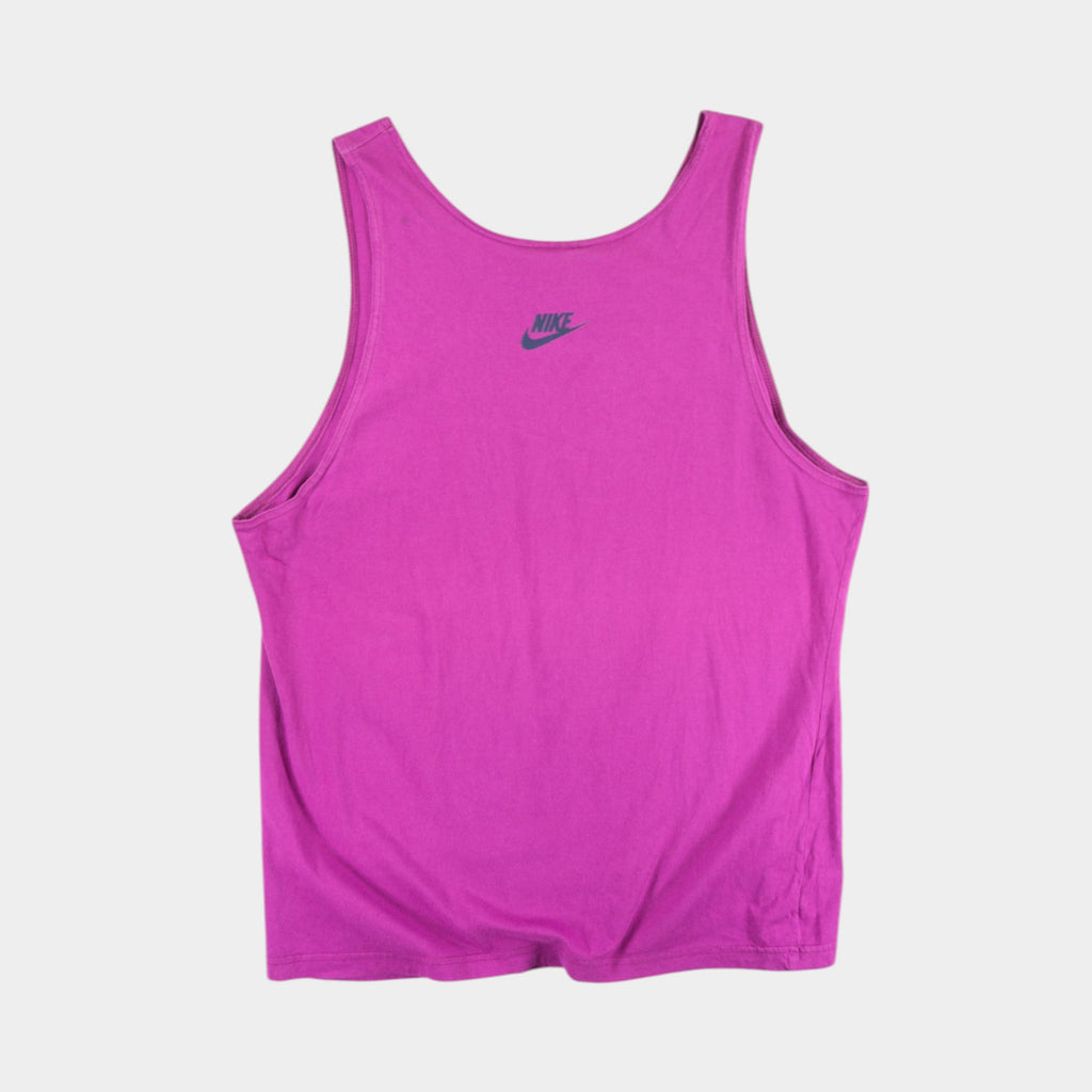 Nike Винтидж Розов Потник от 90те