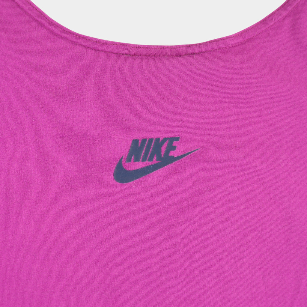 Nike Винтидж Розов Потник от 90те