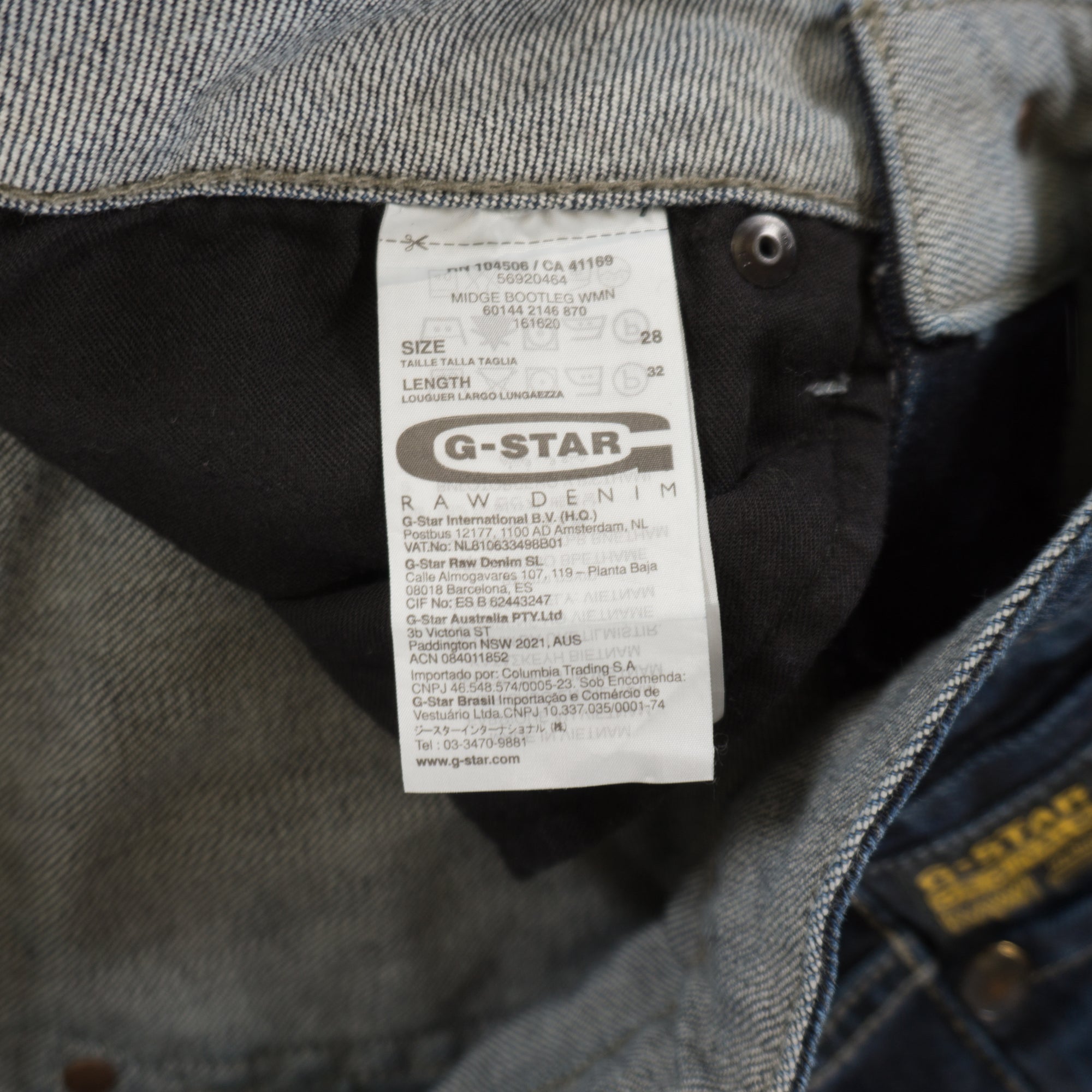 G-Star Raw Винтидж Сини  Дънки