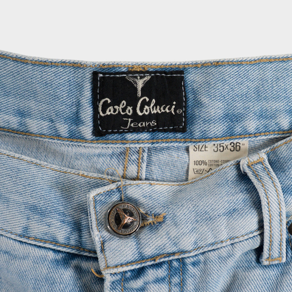 Carlo Colucci Винтидж 2000-те Сини Дънки