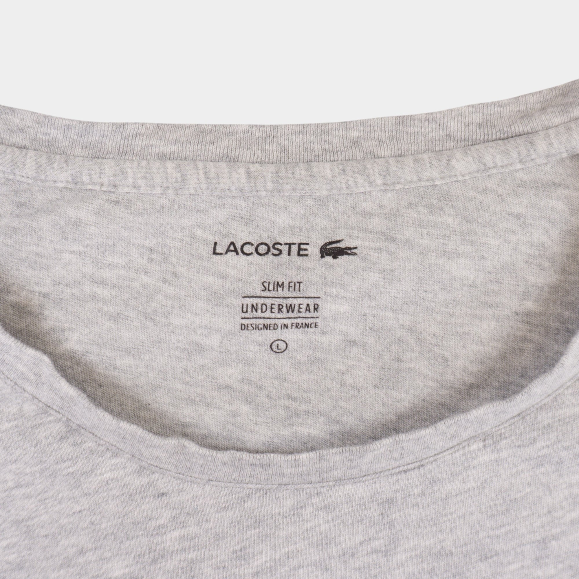 Lacoste Сива Тениска