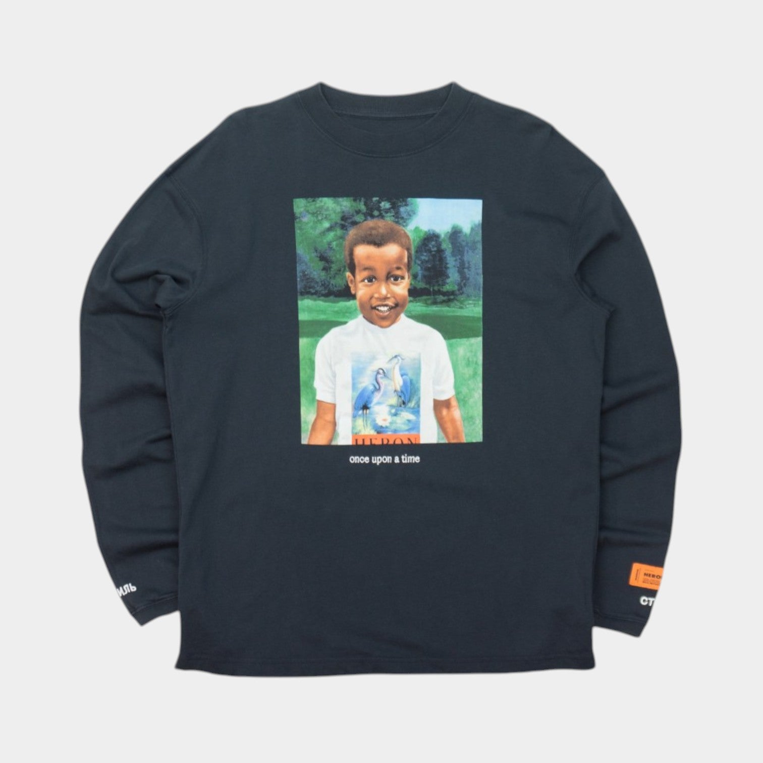 Heron Preston Once Upon A Time Блуза с Графика