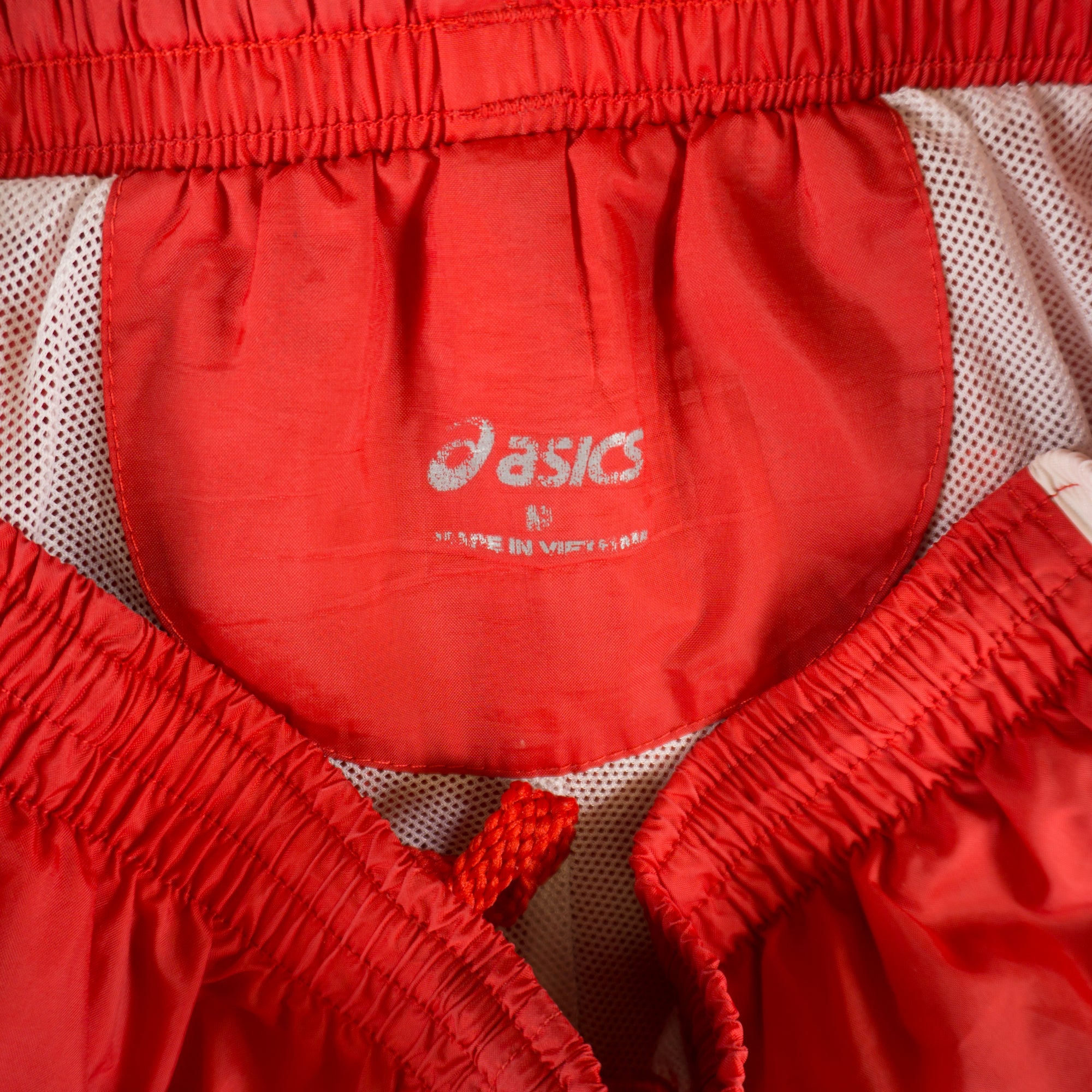 Asics Винтидж 2000те Червен Анцуг