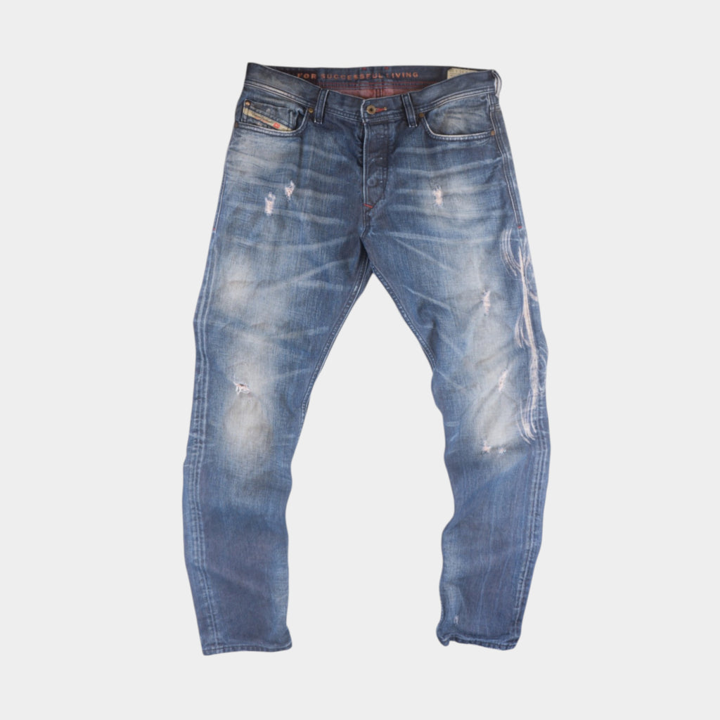 Diesel Винтидж Y2K Сини Дънки