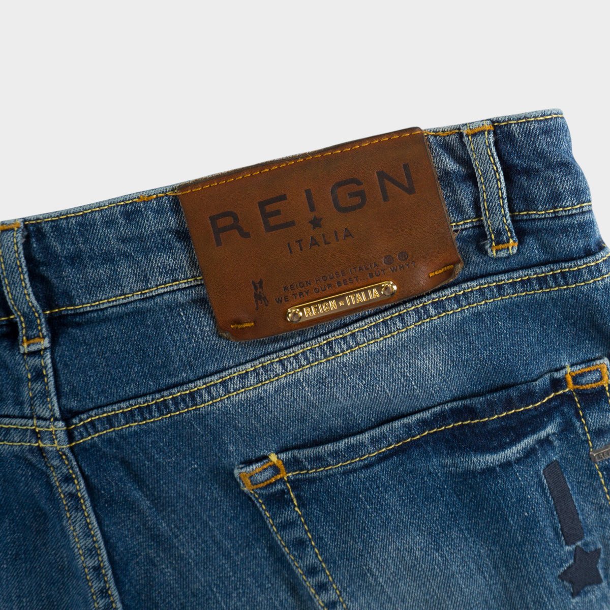 Reign Italia Сини Дънки