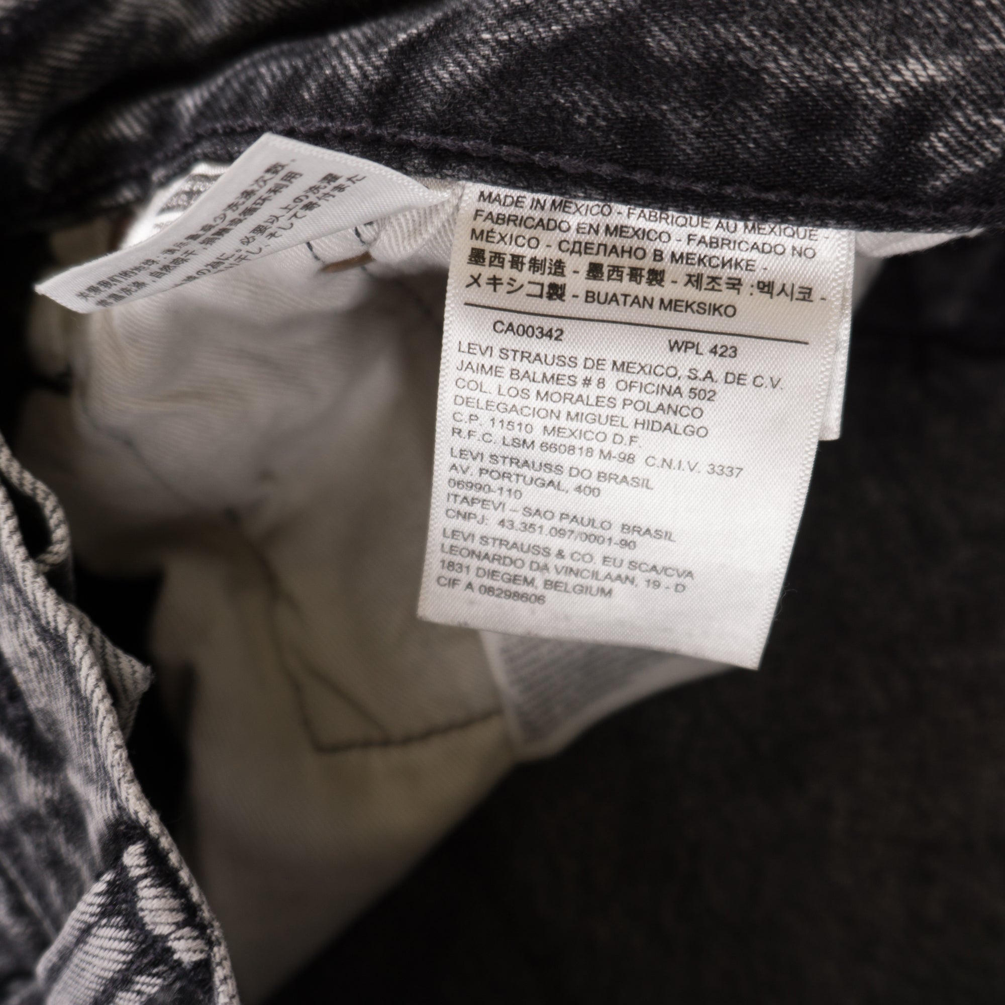 Levi's 501 Сиви Дънки