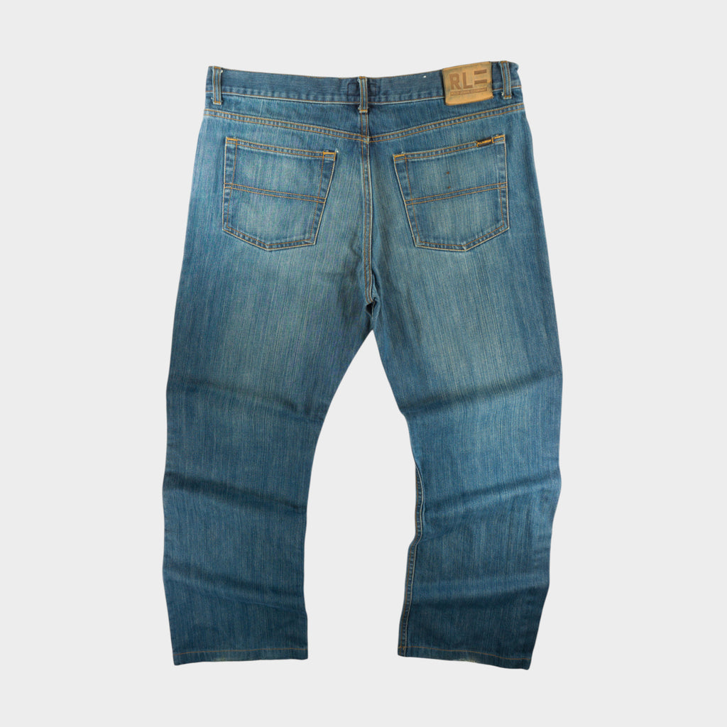 Polo Jeans Co. Ralph Lauren Aged Indigo Wash Винтидж 90-те Сини Дънки