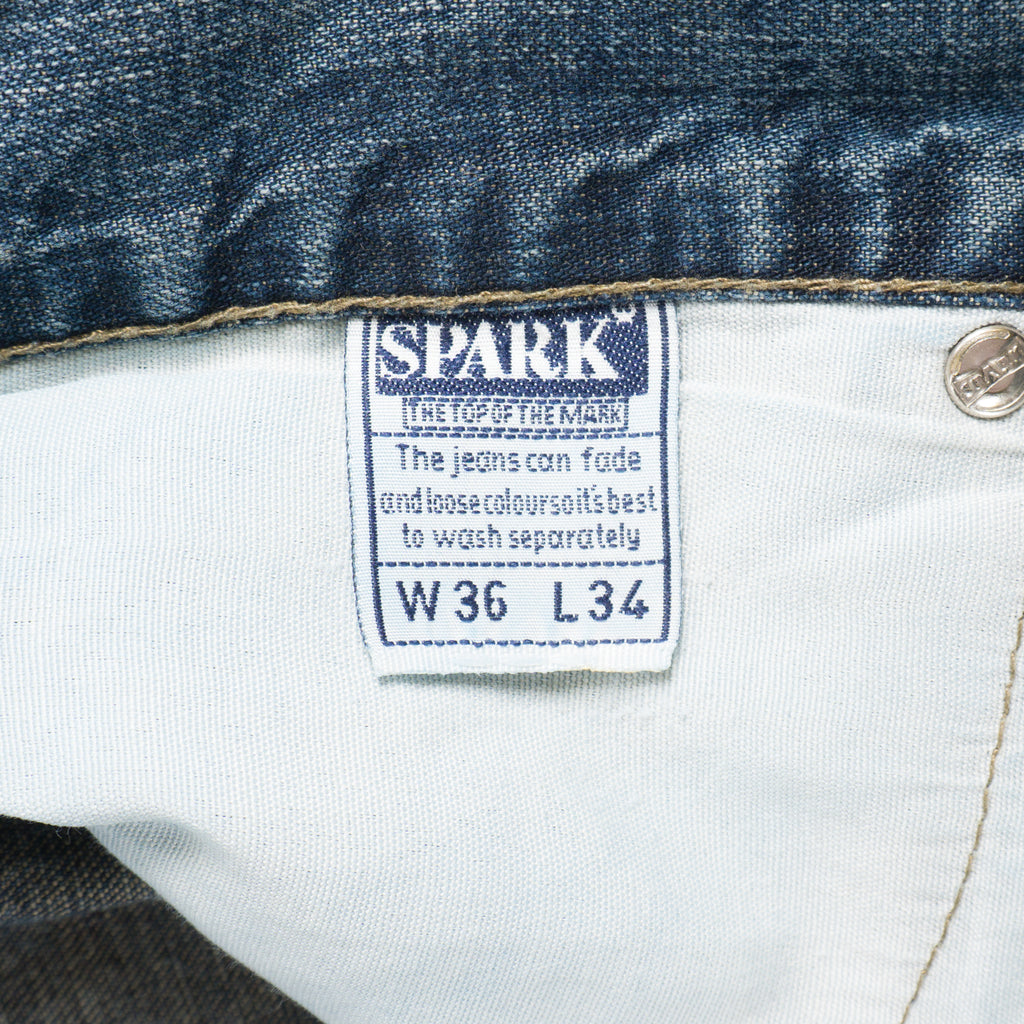 Spark Винтидж 2000-те Сини Къси Дънки