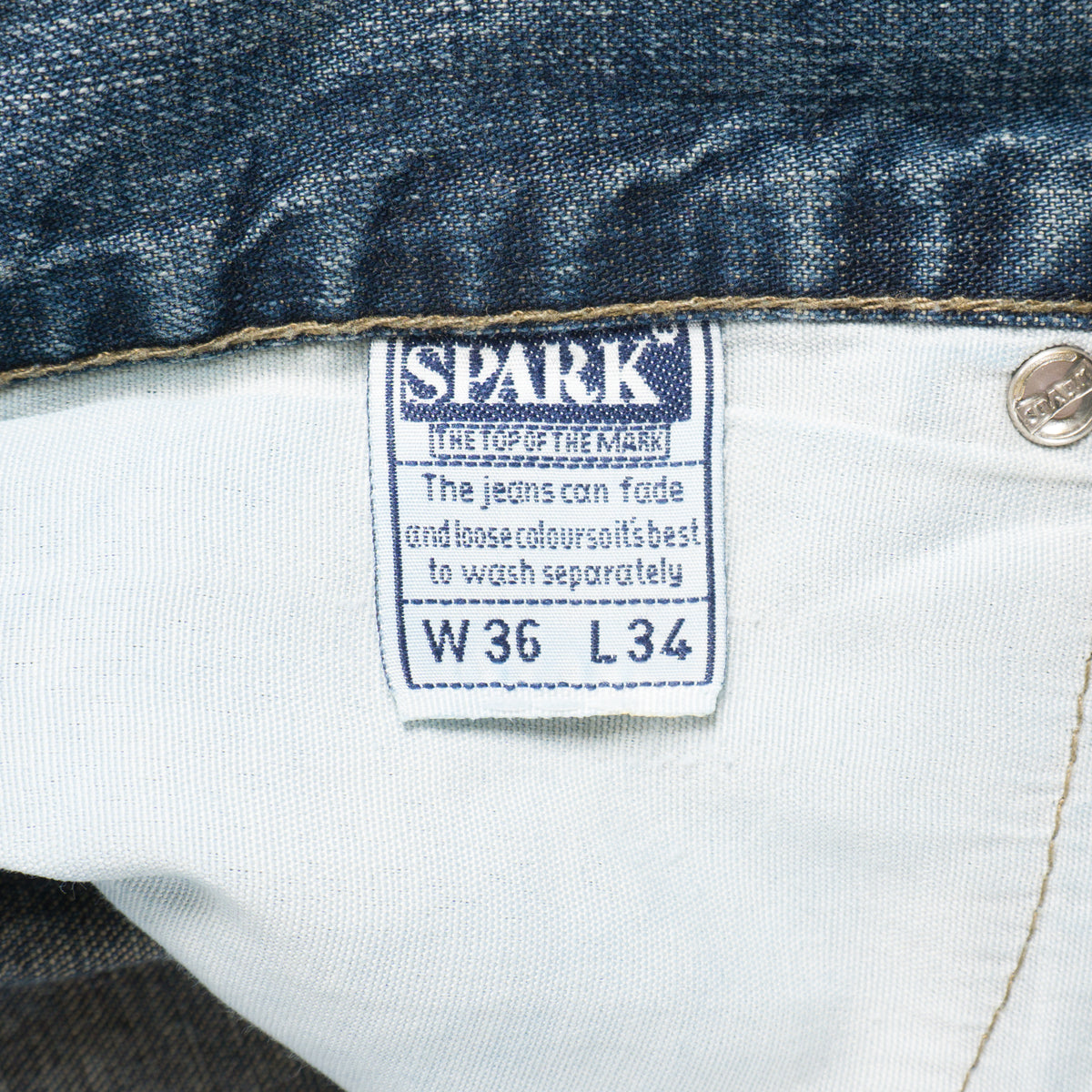 Spark Винтидж 2000-те Сини Къси Дънки