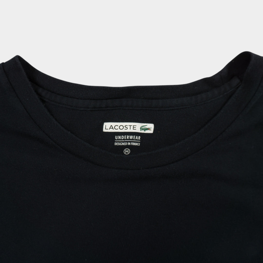 Lacoste Черна Тениска