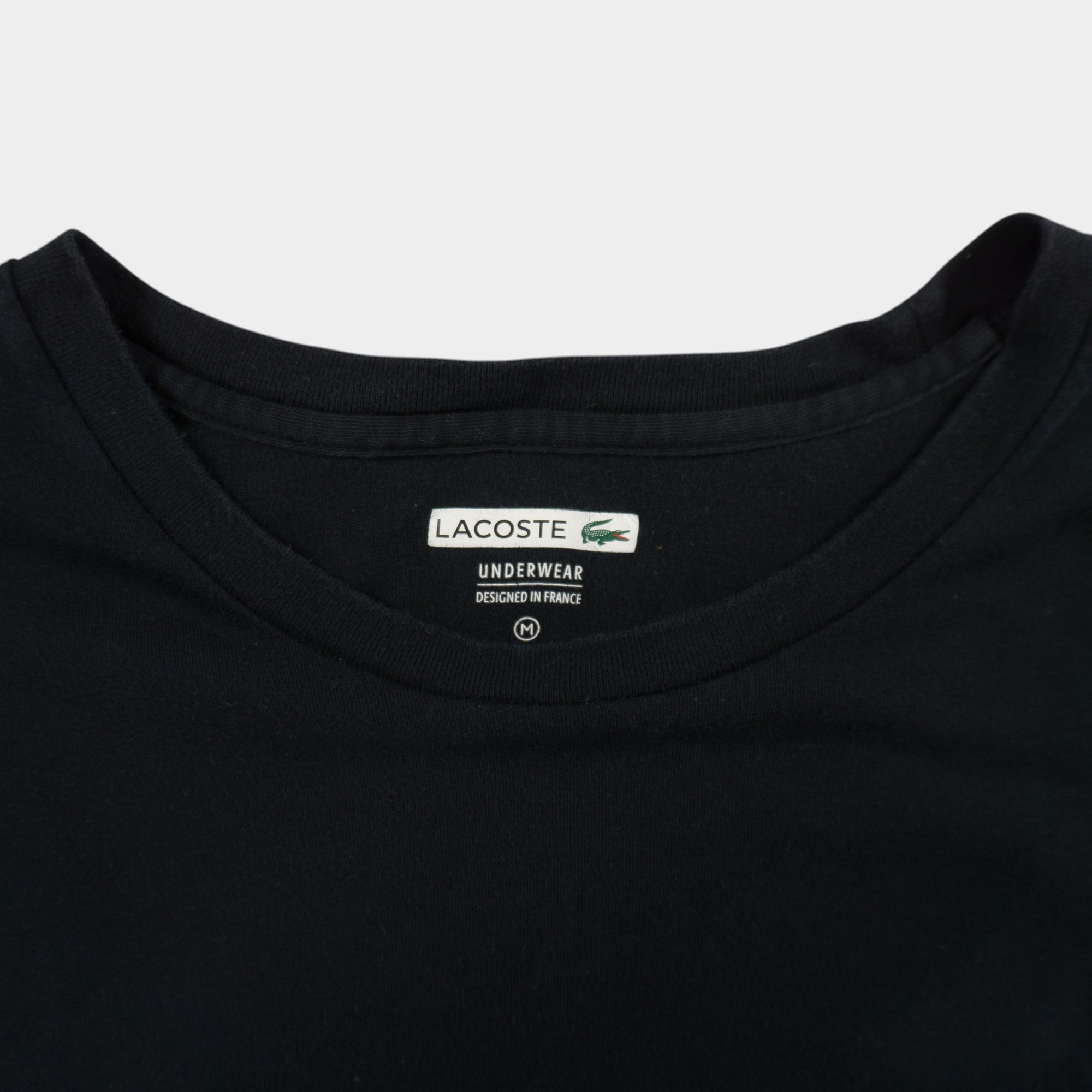 Lacoste Черна Тениска