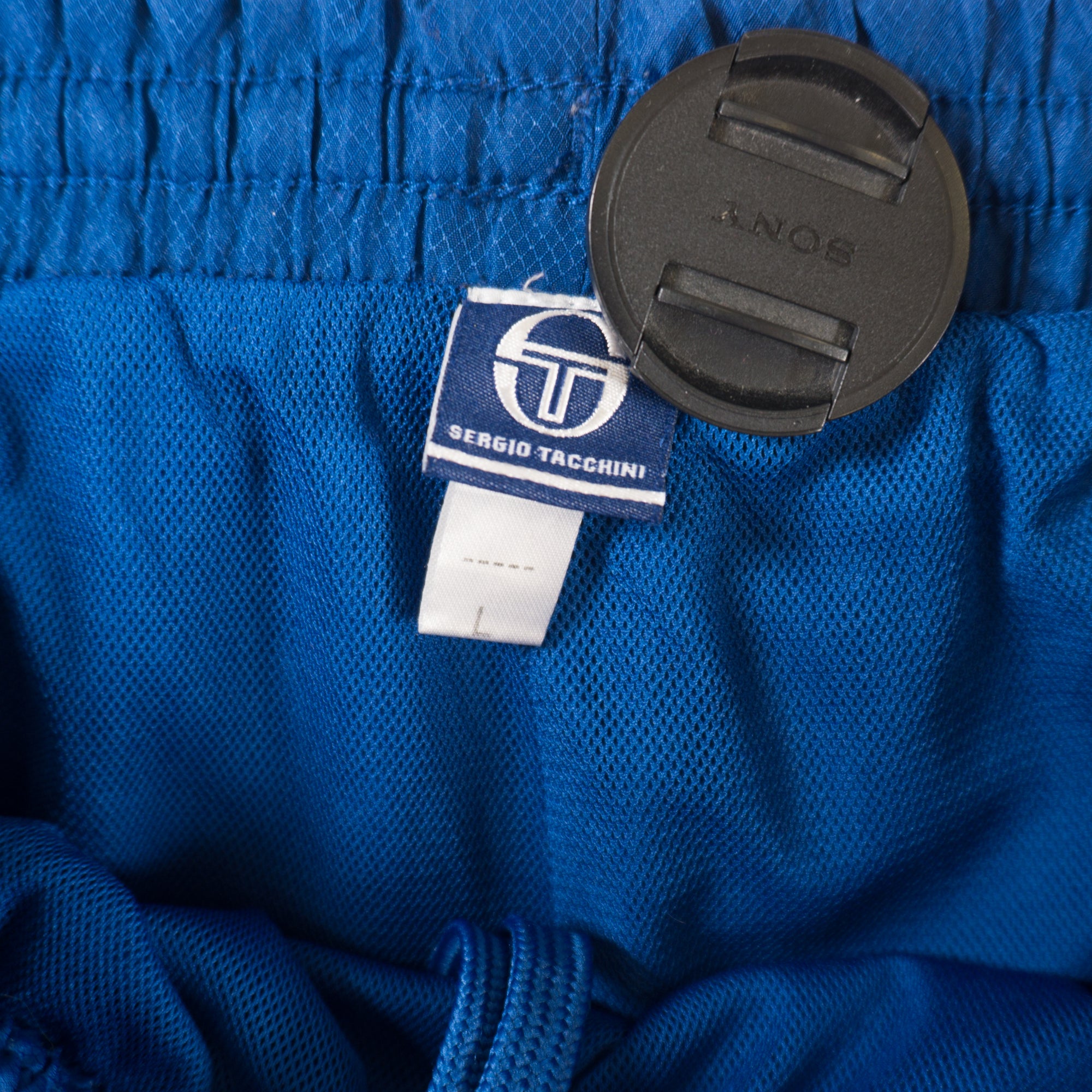 Sergio Tacchini Винтидж 2000те Син Анцуг