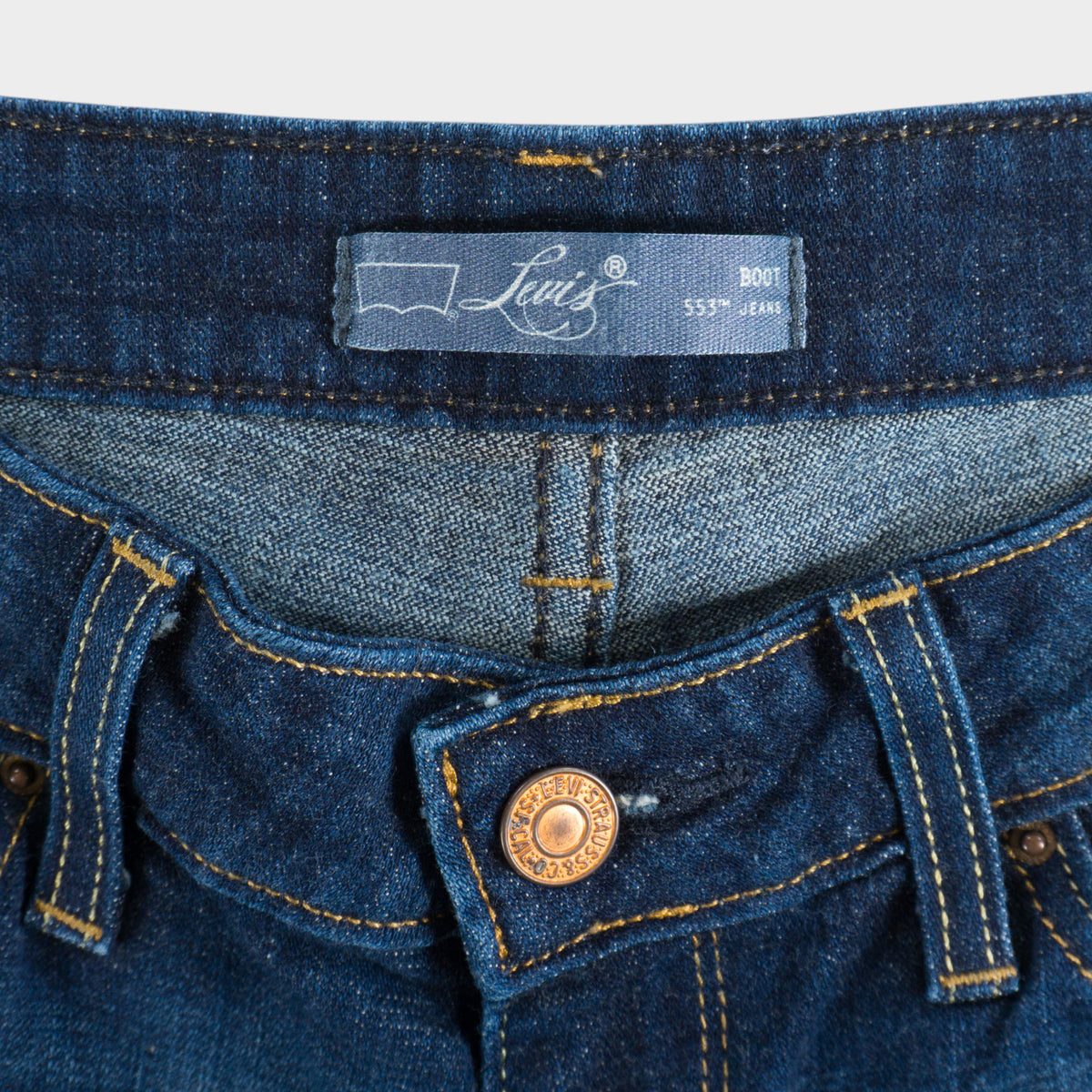 Levi’s 553 Винтидж 2000-те Bootcut Сини Дънки