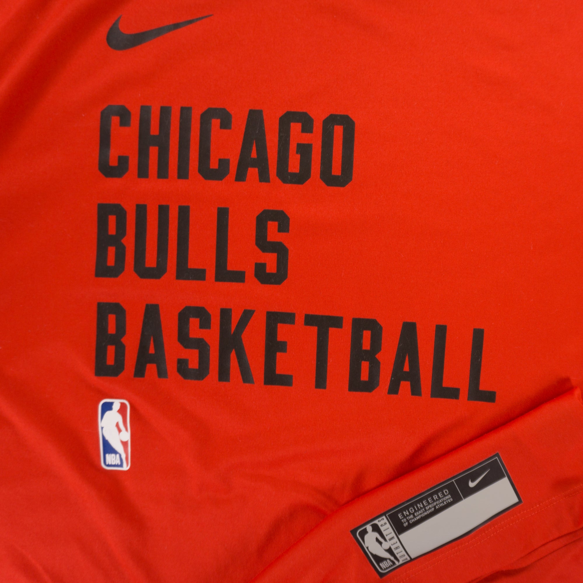 Nike Chicago Bulls Червена Тениска
