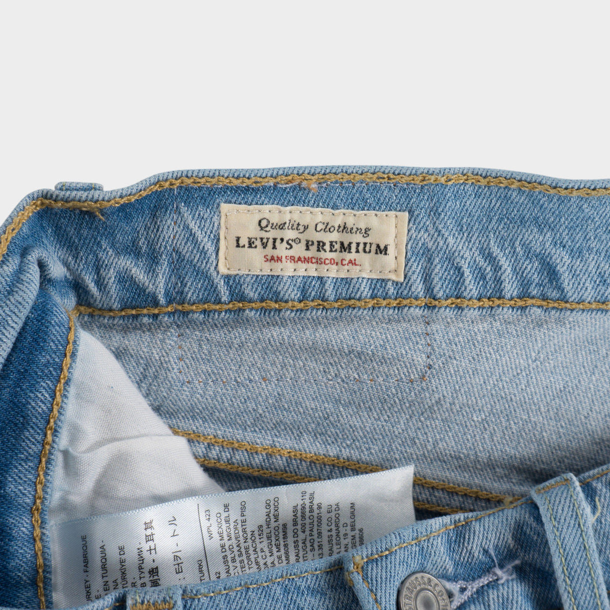 Levi’s 501 Premium Big E Сини Дънки