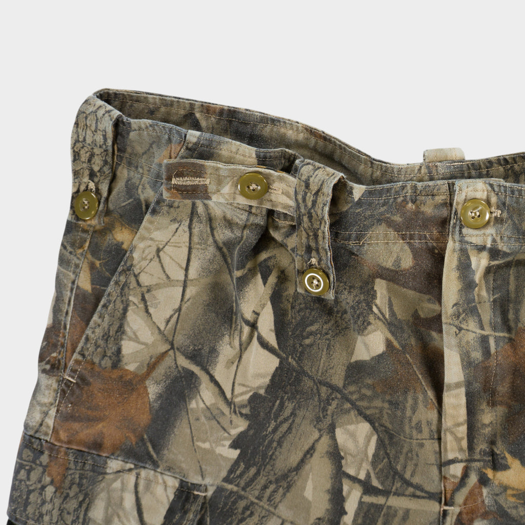 Realtree Винтидж 2000-те Зелени Камуфлажни Карго Панталони