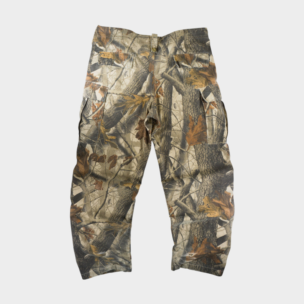 Realtree Винтидж 2000-те Зелени Камуфлажни Карго Панталони