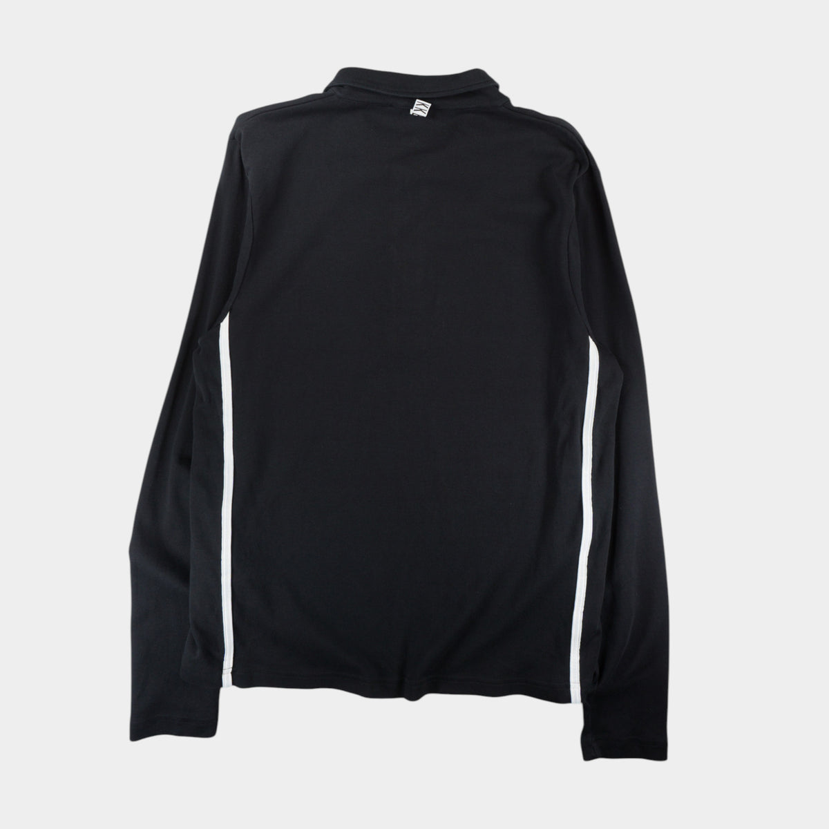 Dirk Bikkembergs Черна Блуза с Яка