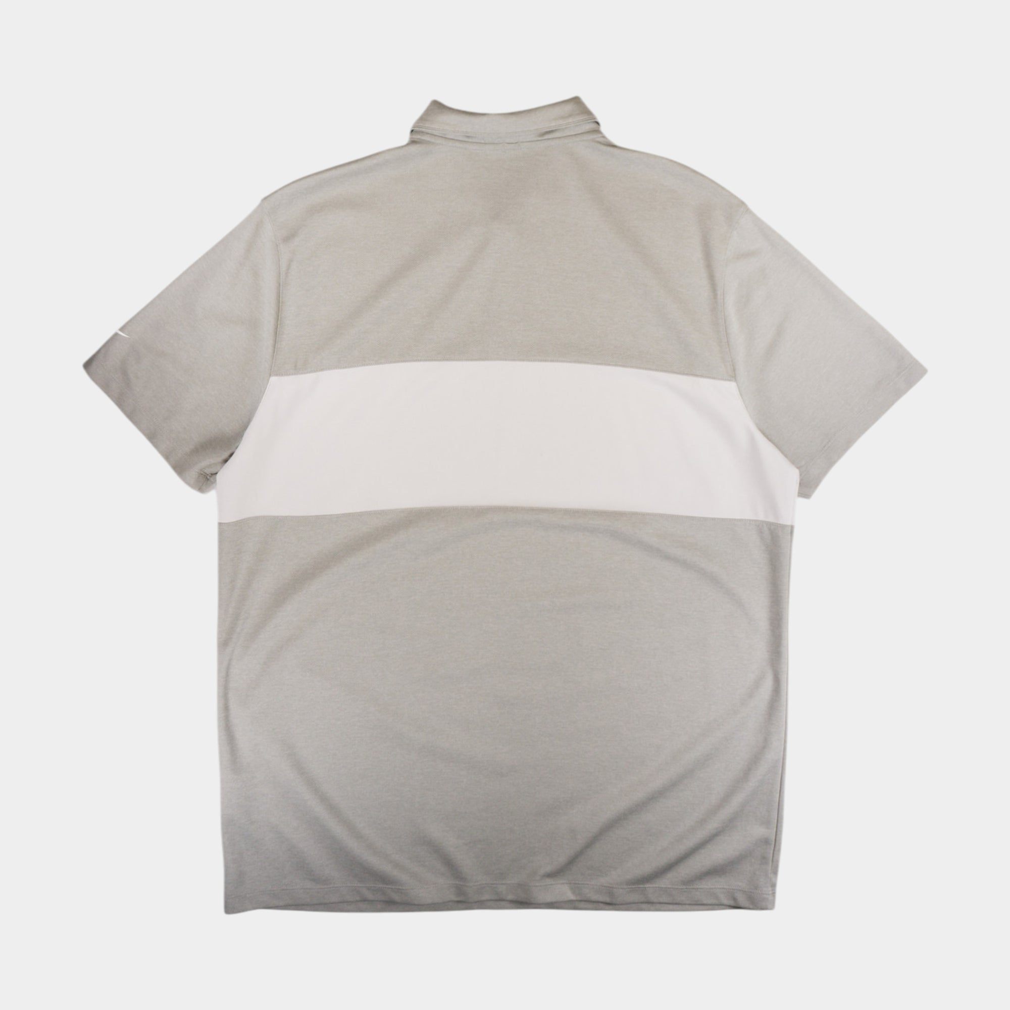 Nike Dri-Fit Сива Тениска с Яка