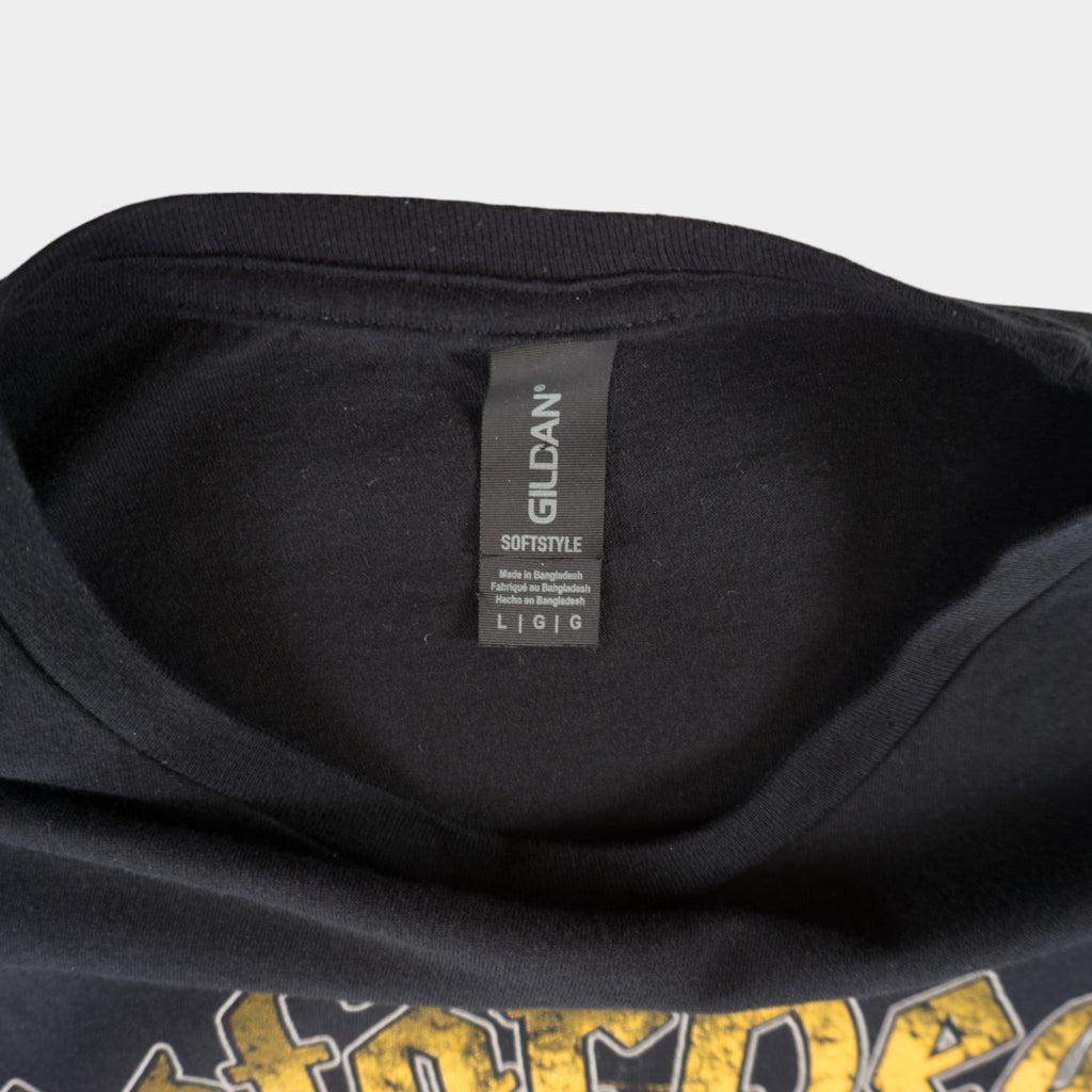 Gildan X Motorhead Черна Тениска с Графика