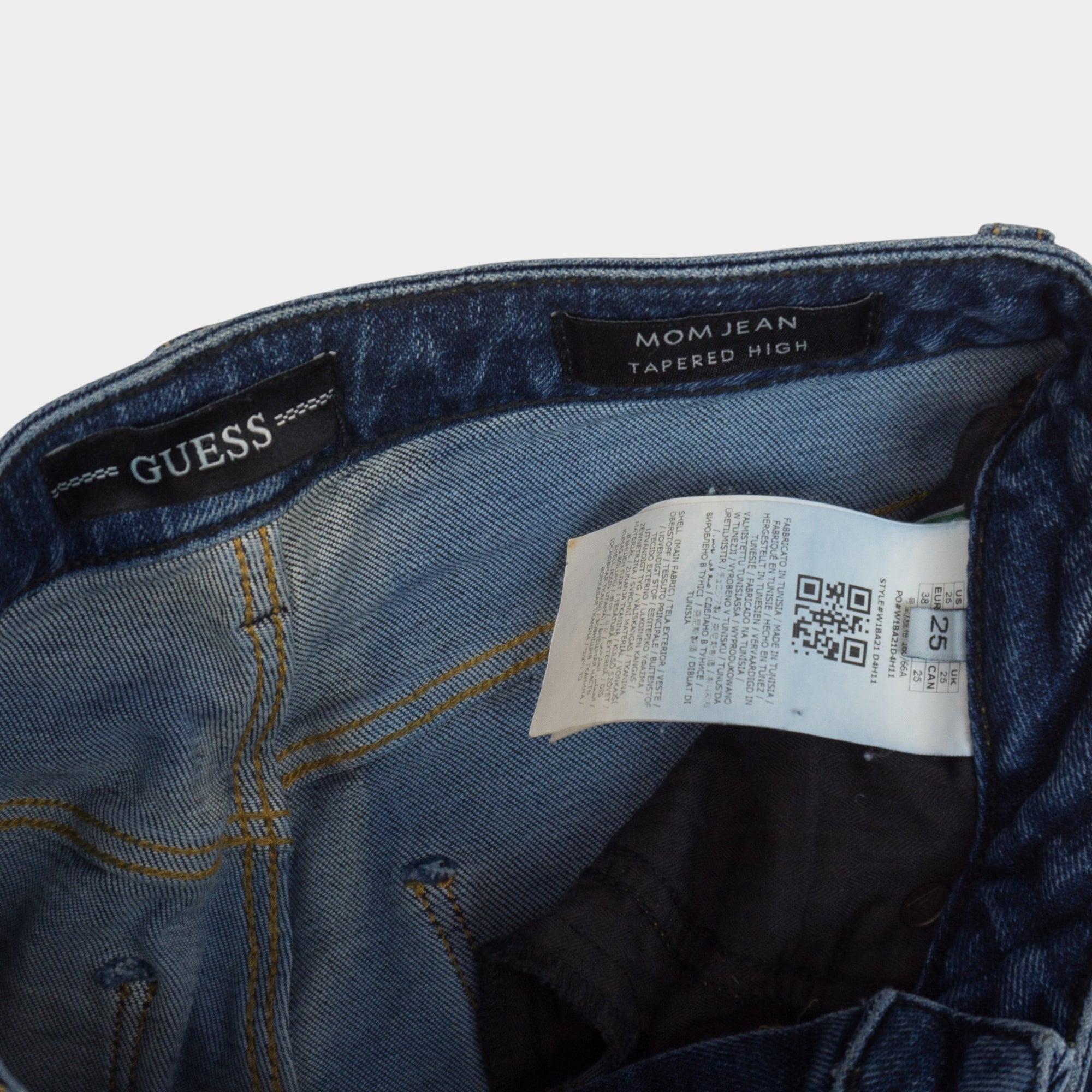 Guess Tapered High Mom Дънки