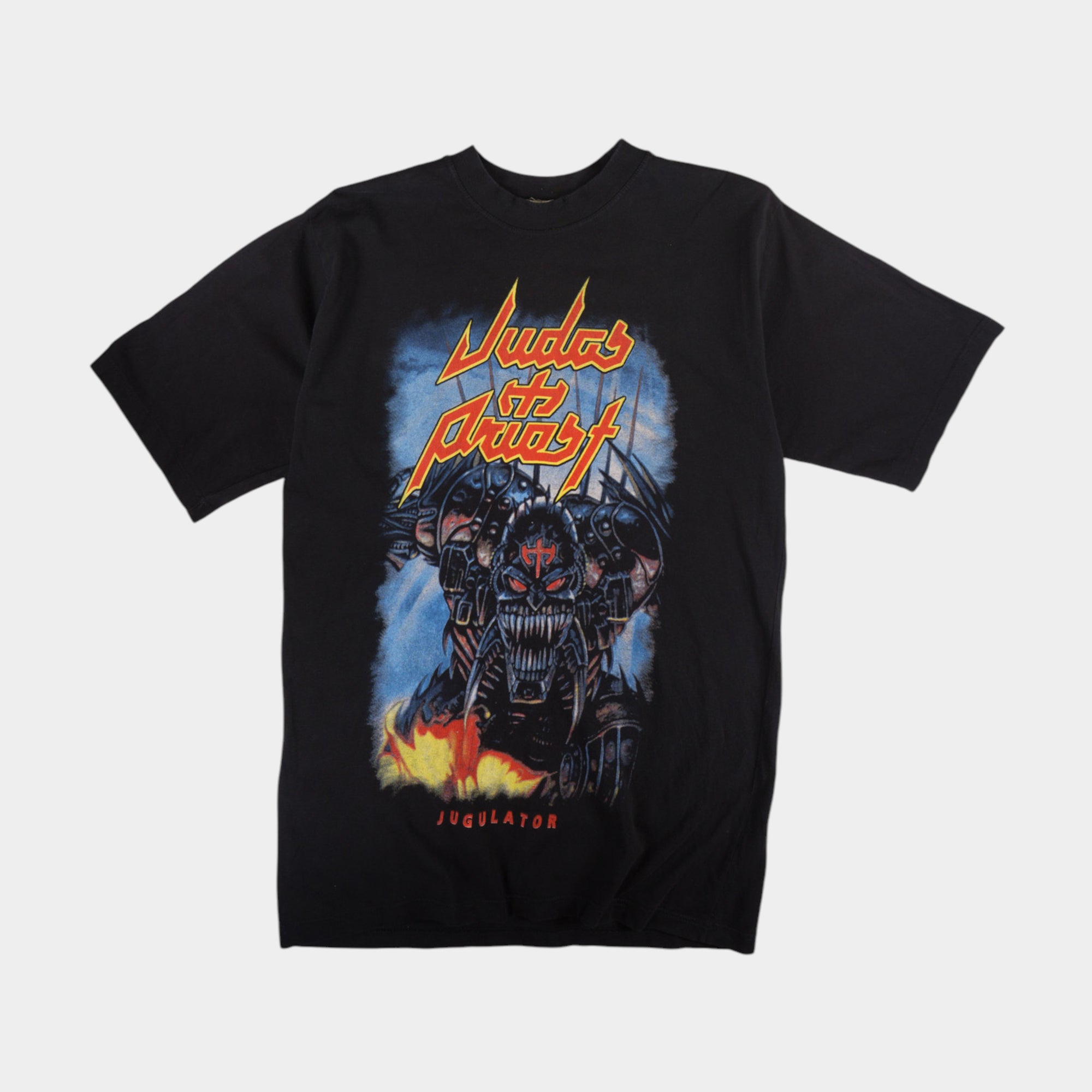 American Eagle X Judas Priest Винтидж 2000те Чернa Тениска с Графика