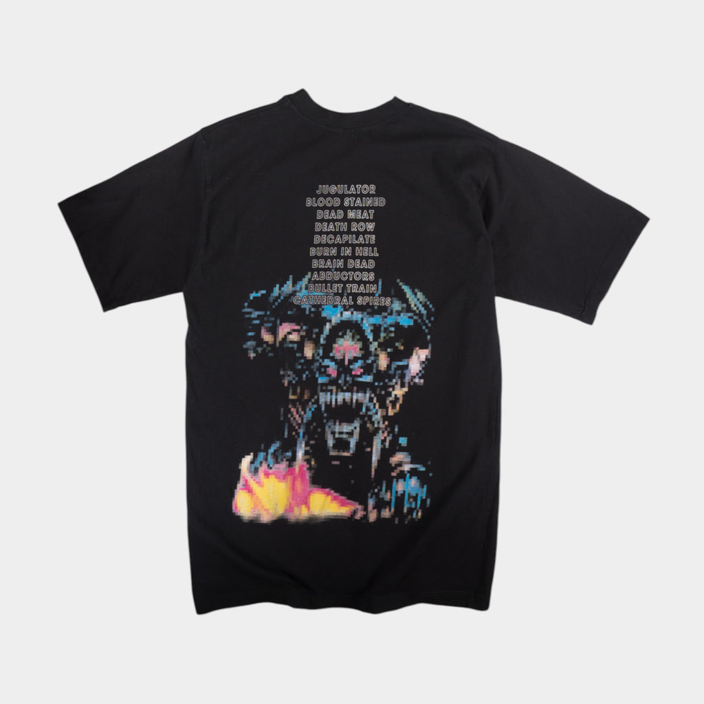American Eagle X Judas Priest Винтидж 2000те Чернa Тениска с Графика